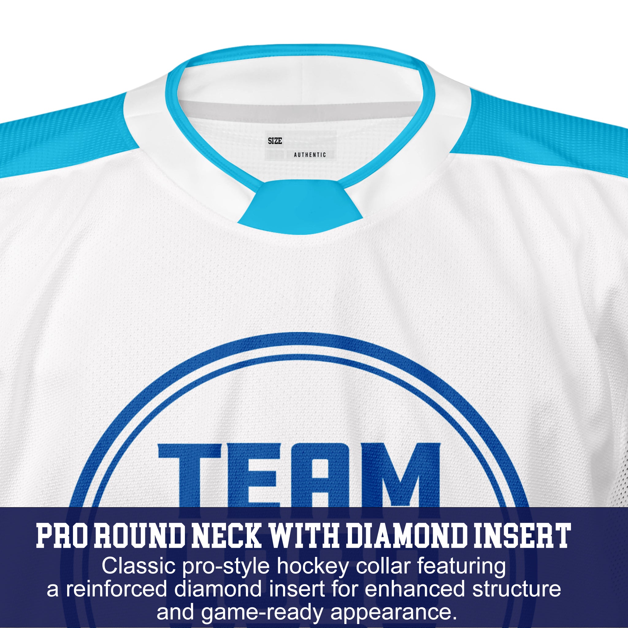 Custom Hockey Jersey Elite Pro EP-202 SkyWhiteRoyal