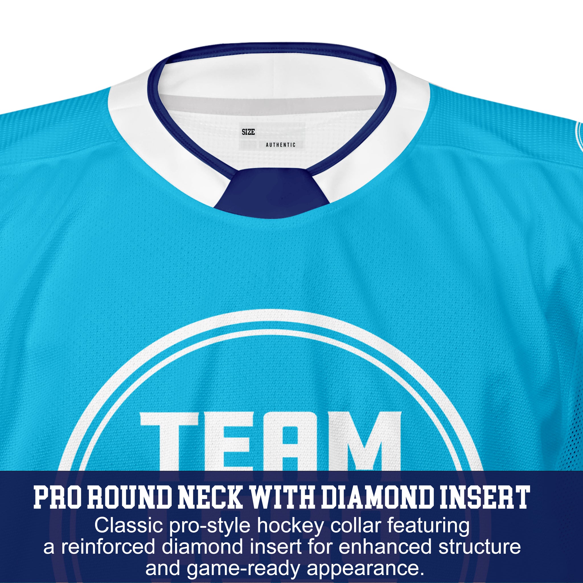 Custom Hockey Jersey Elite Pro EP-201 BlueNavyWhite