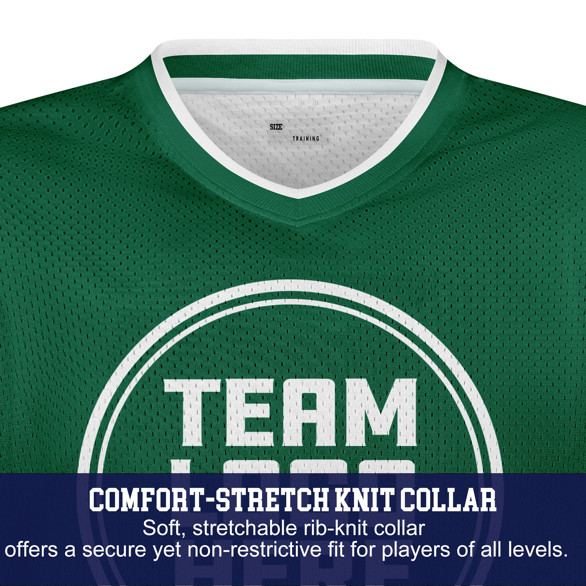 Custom Hockey Jersey Practice PS-101 GreenWhite