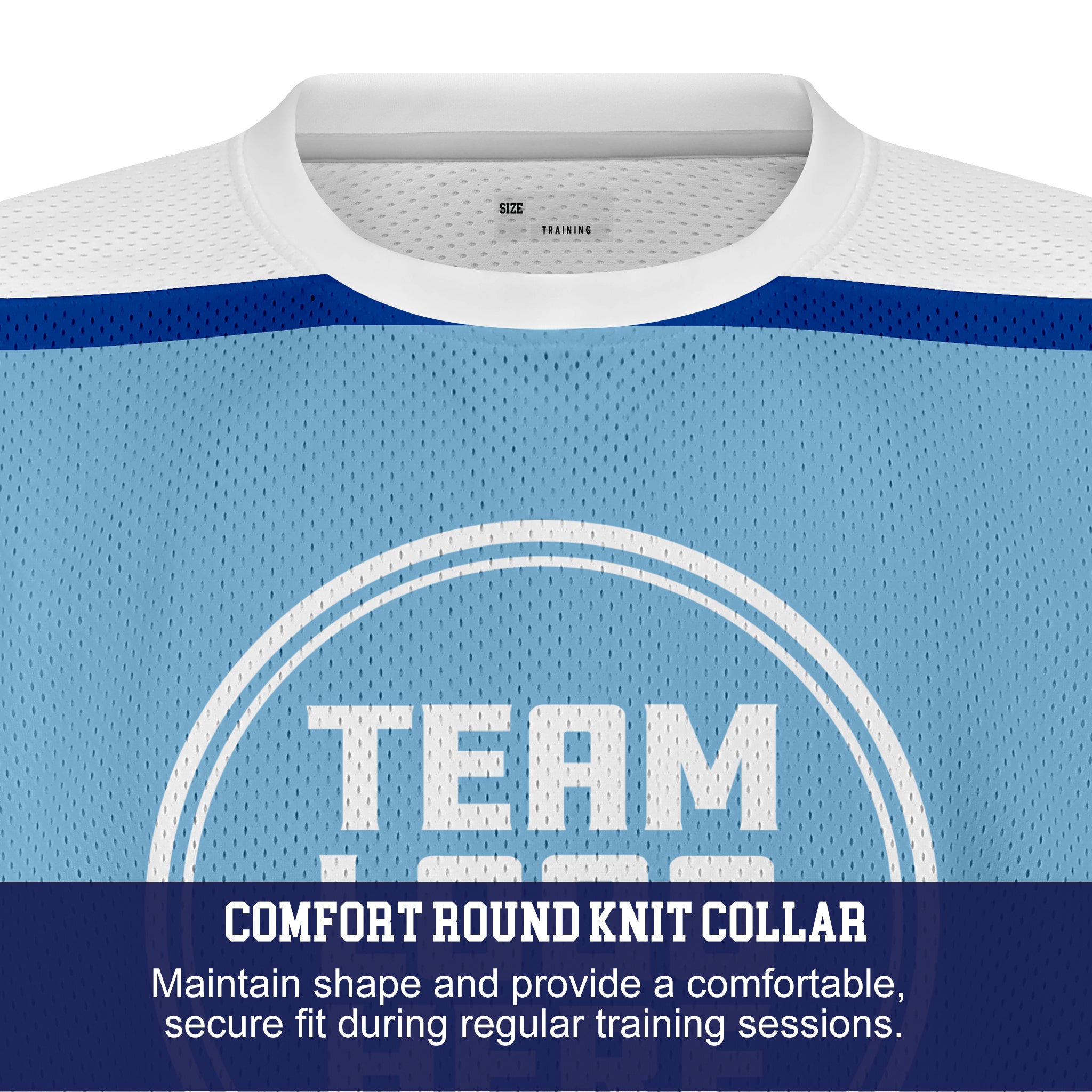 Custom Hockey Jersey Practice PS-301 IceWhiteRoyal