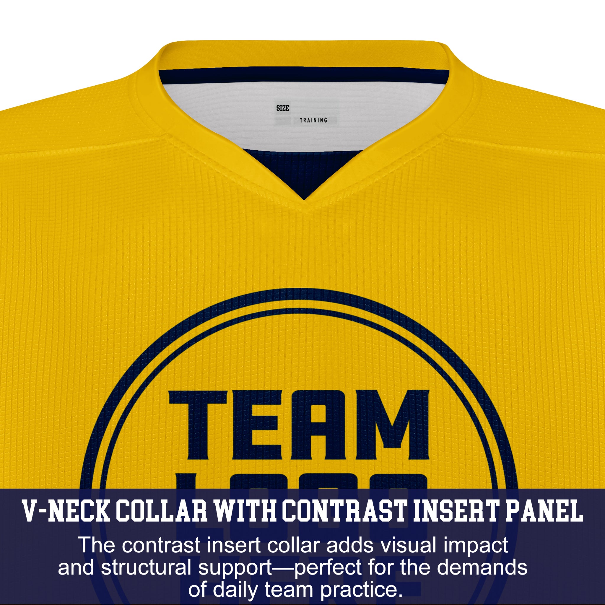 Custom Hockey Jersey Practice PSG-201 Gradient Fade Color GoldBlue
