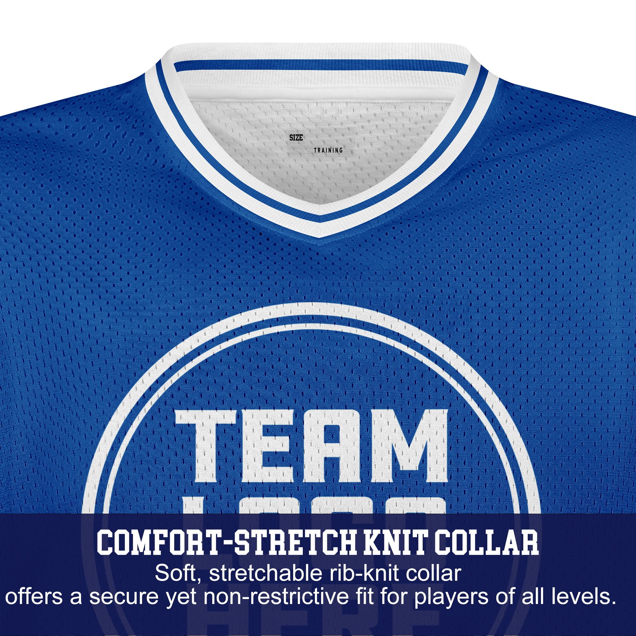 Custom Hockey Jersey Practice PS-103 RoyalWhite