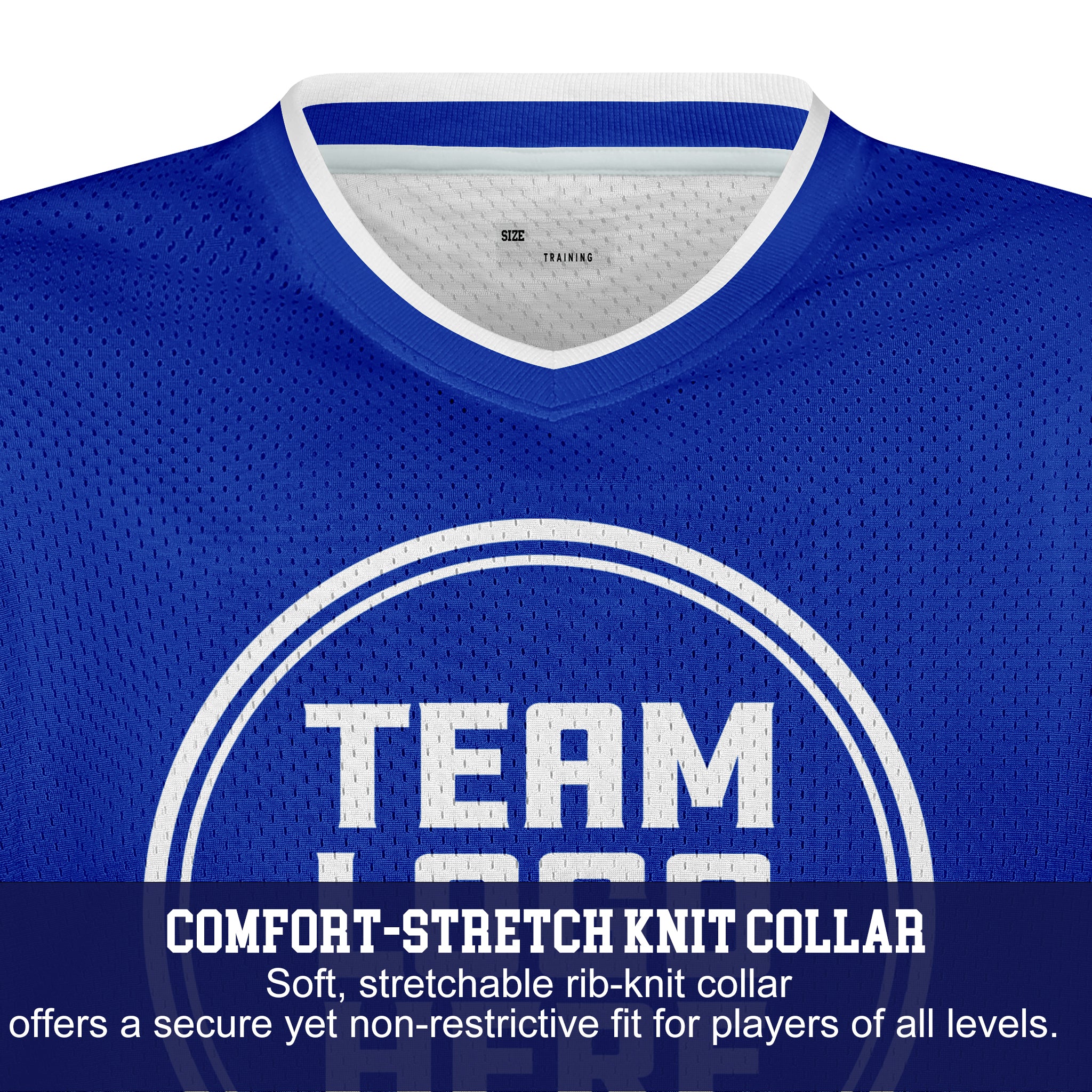 Custom Hockey Jersey Practice PS-101 RoyalWhite