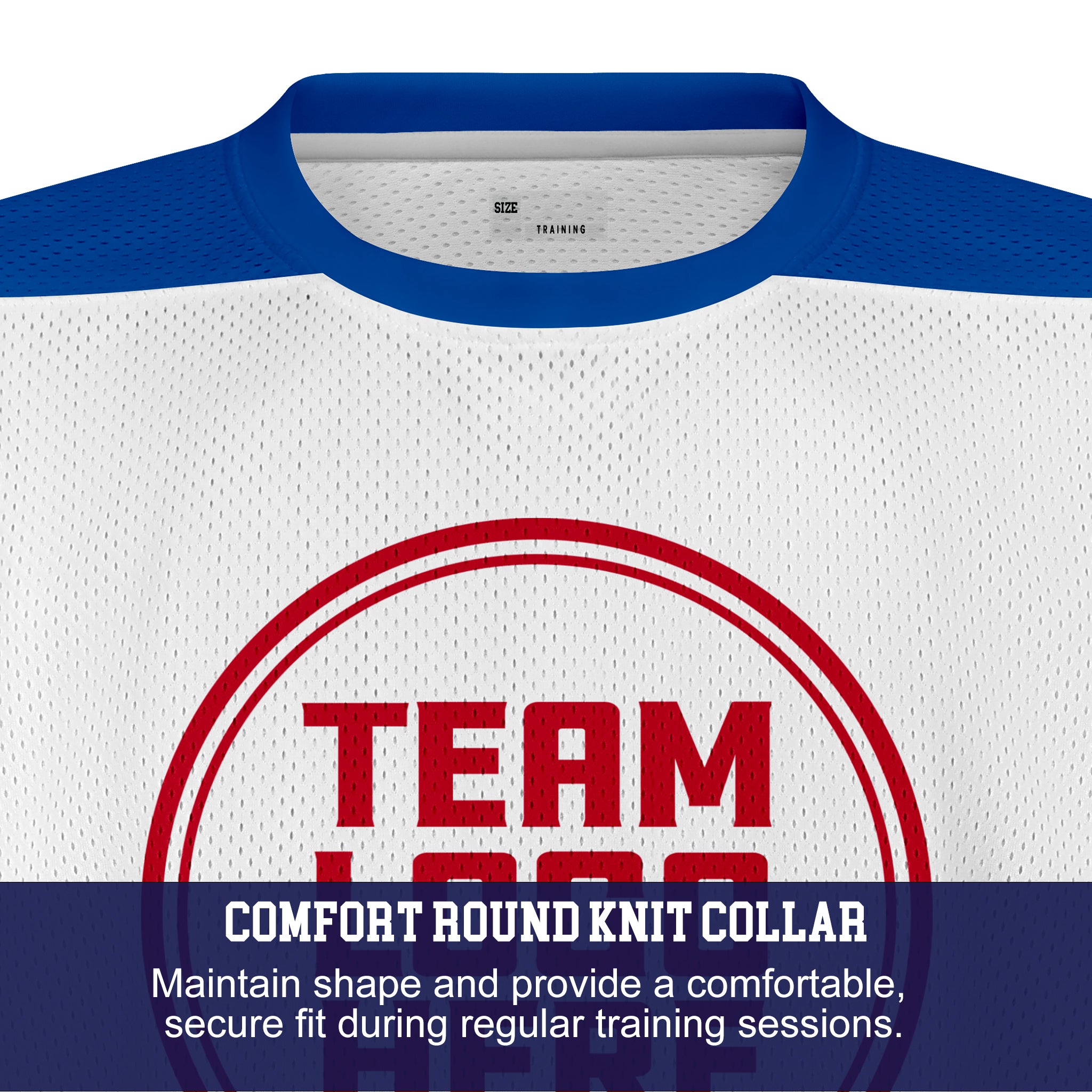Custom Hockey Jersey Practice PS-302 WhiteRoyalOrangeRed