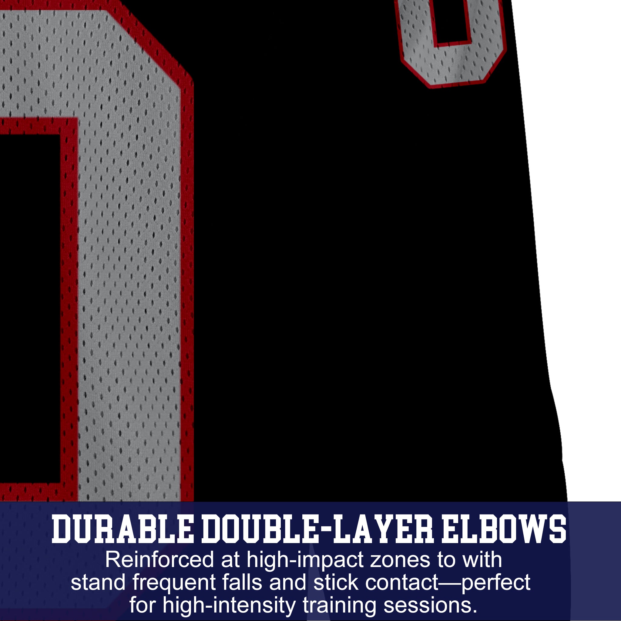 Custom Hockey Jersey Practice PS-301 BlackGrayRed (Sample)