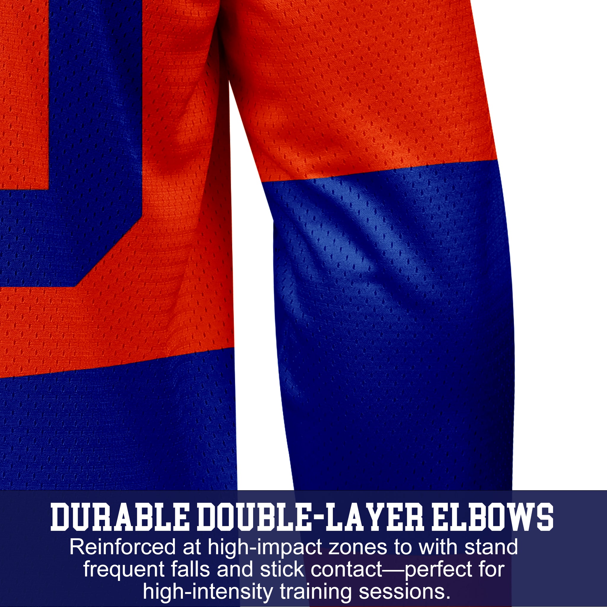 Custom Hockey Jersey Practice PS-101 OrangeRoyal