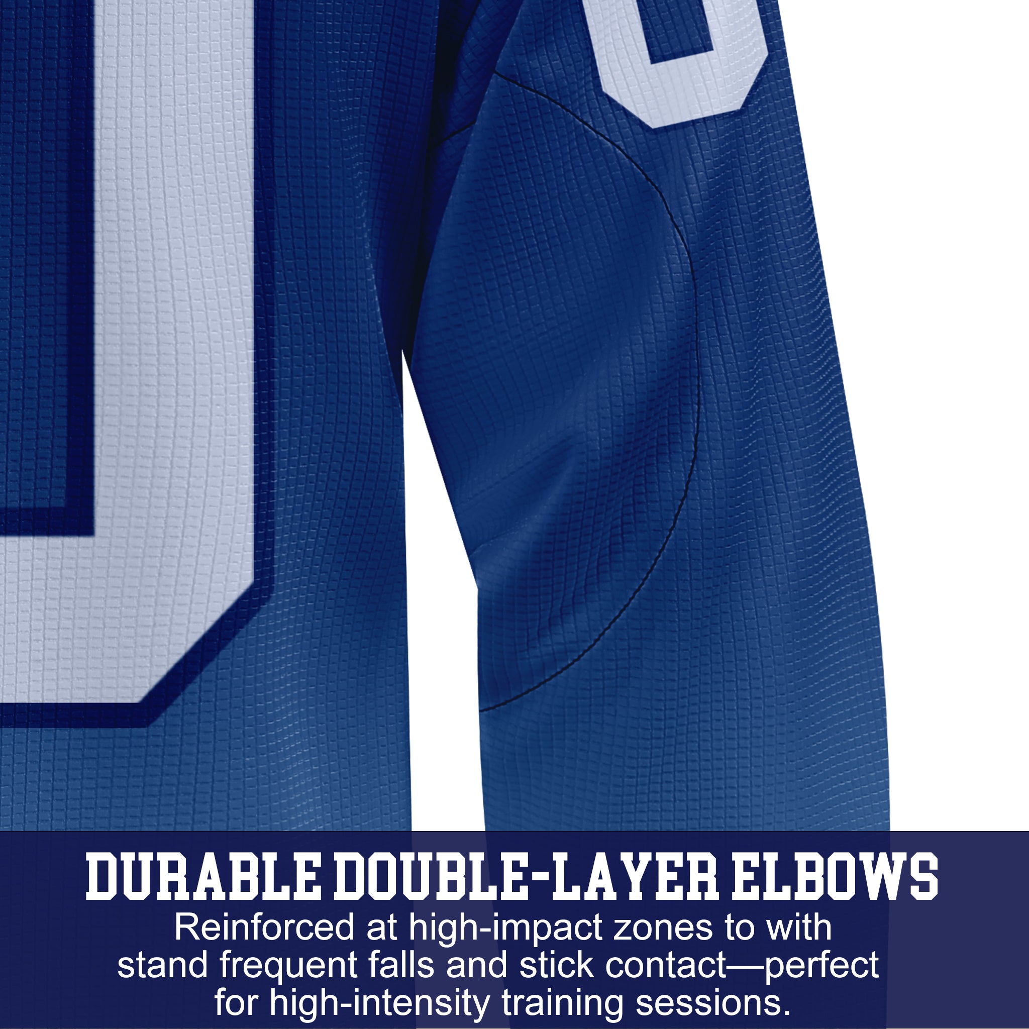 Custom Hockey Jersey Practice PSG-201 Gradient Fade Color RoyalWhite