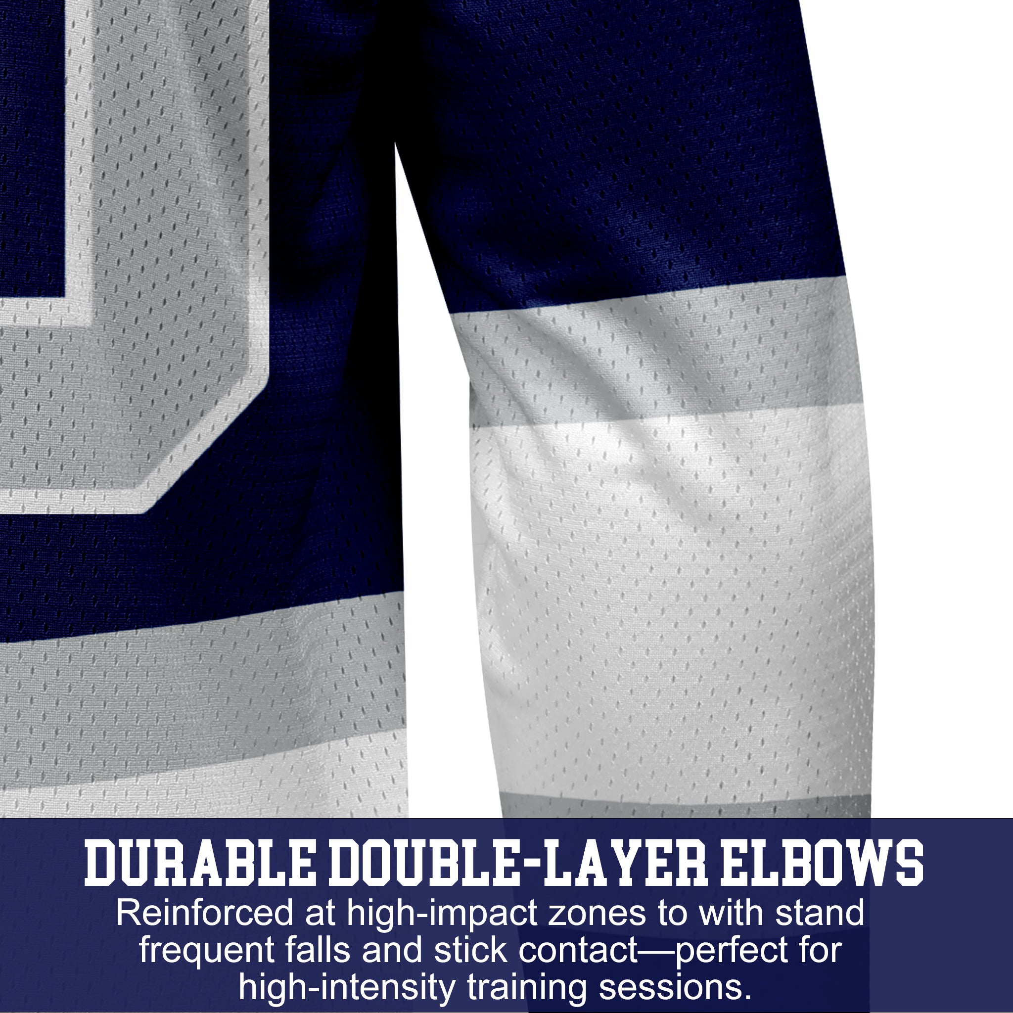 Custom Hockey Jersey Practice PS-107 NavySilverWhite