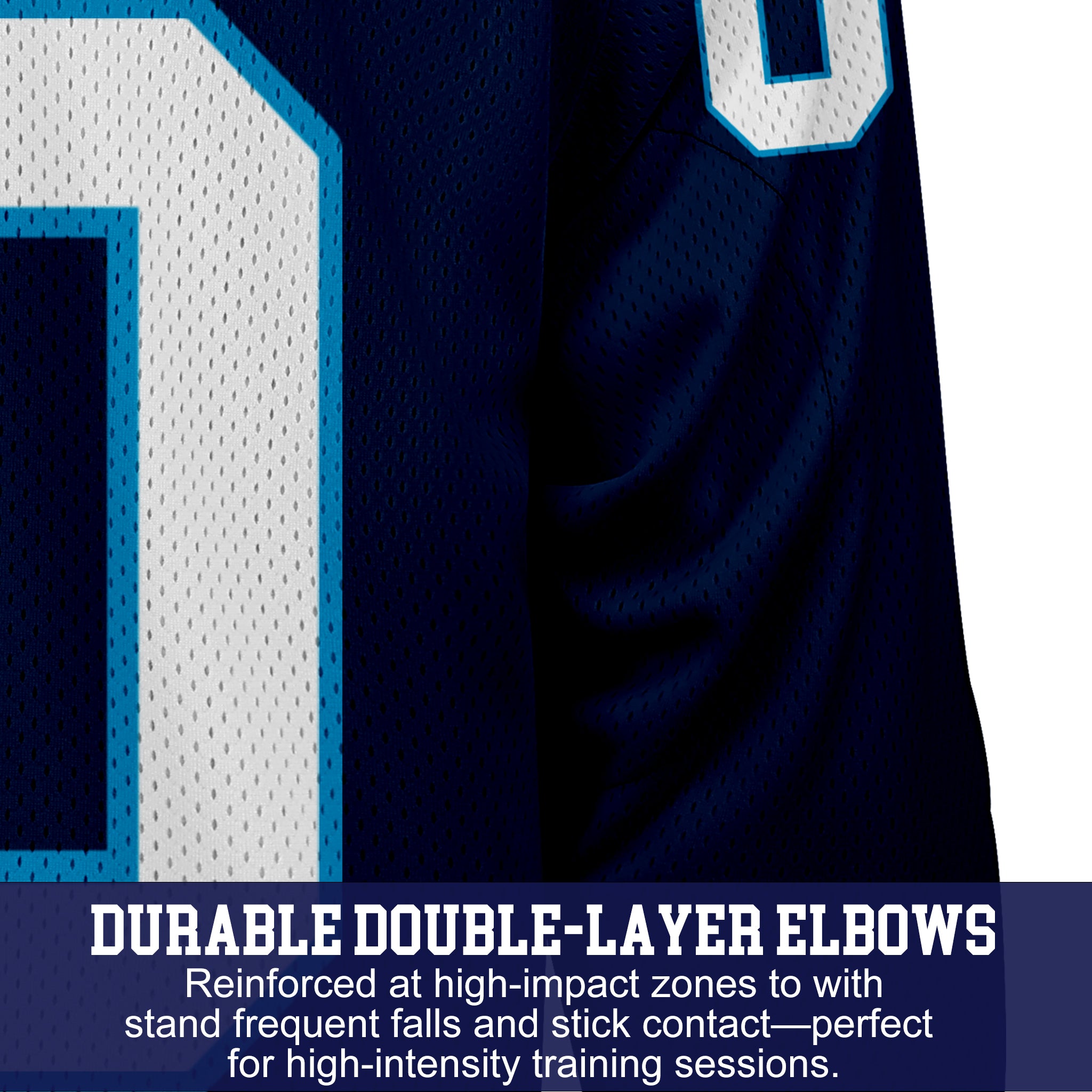 Custom Hockey Jersey Practice PS-301 NavyWhiteSky