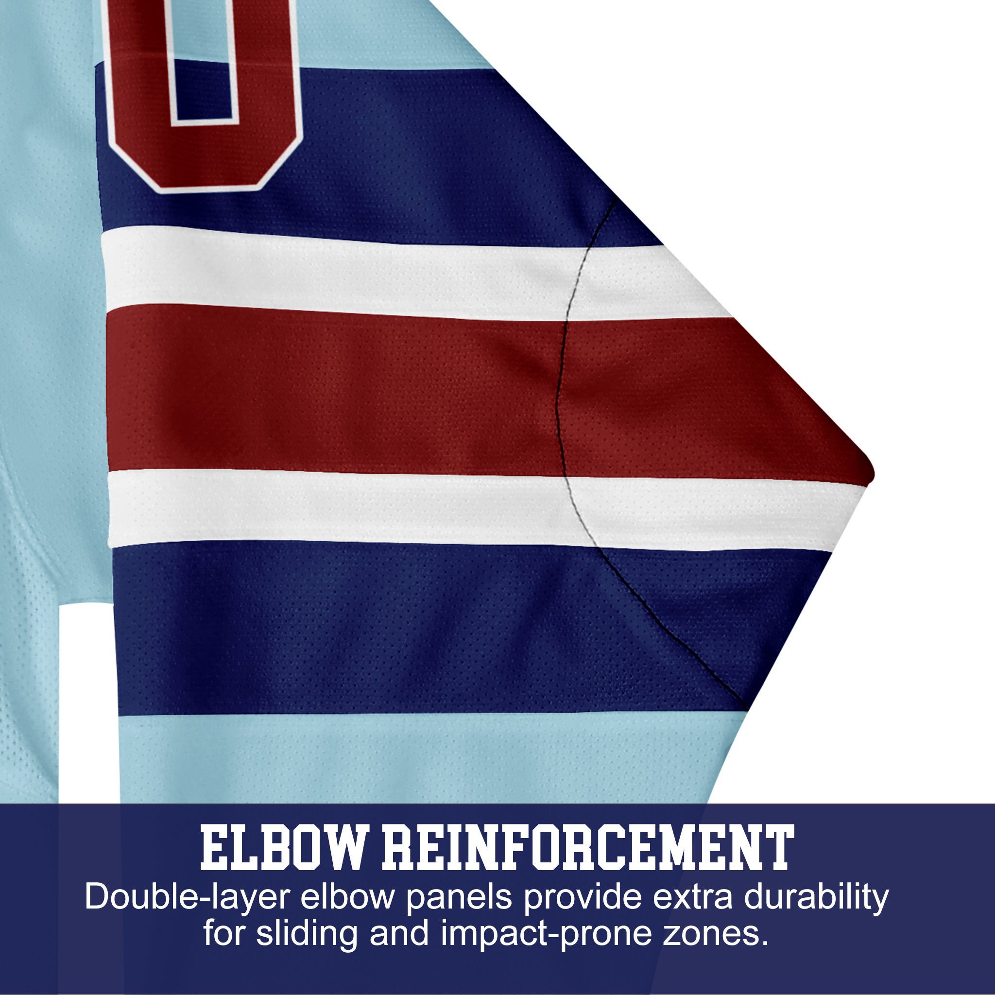 Custom Hockey Jersey Elite Pro EP-105 IceNavyWhiteRed