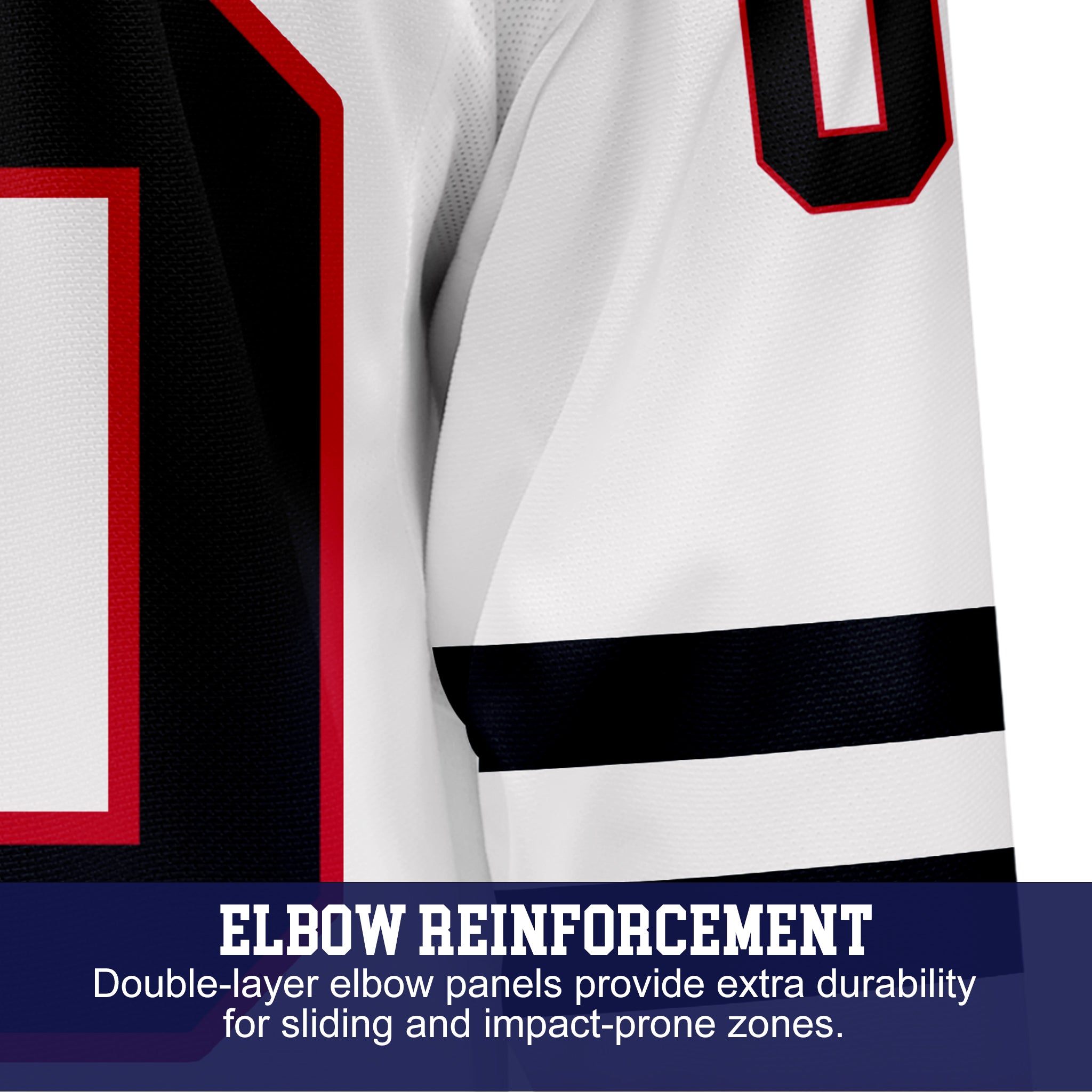 Custom Hockey Jersey Elite Pro EP-202 RedWhiteBlack