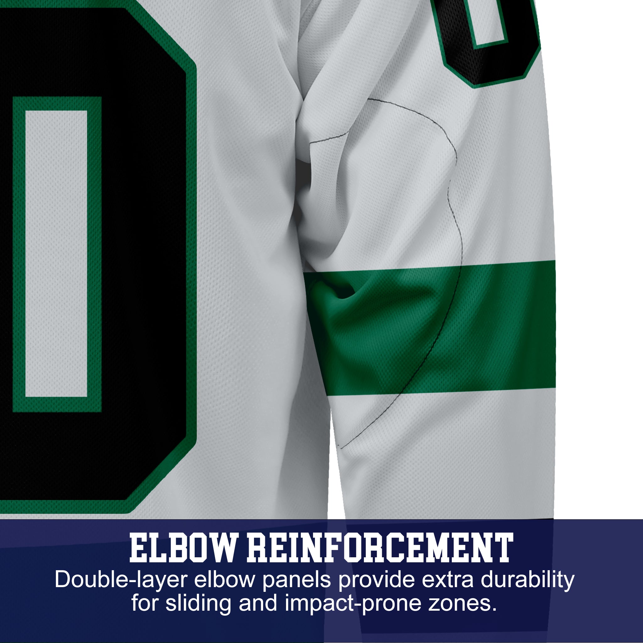 Custom Hockey Jersey Varsity Teamwear VT-208 IcerGreenBlack