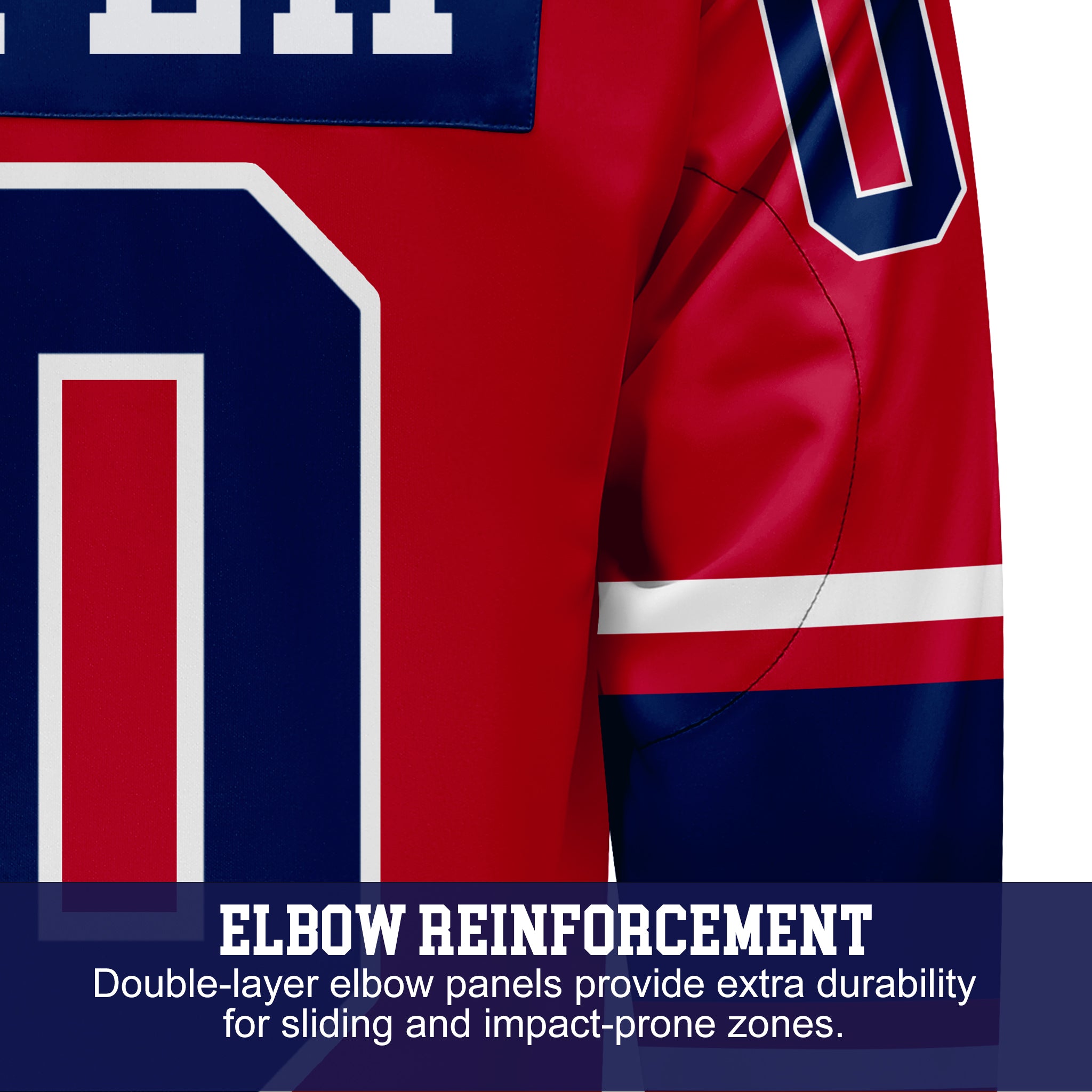 Custom Hockey Jersey Varsity Teamwear VT-301 RedBlueWhite