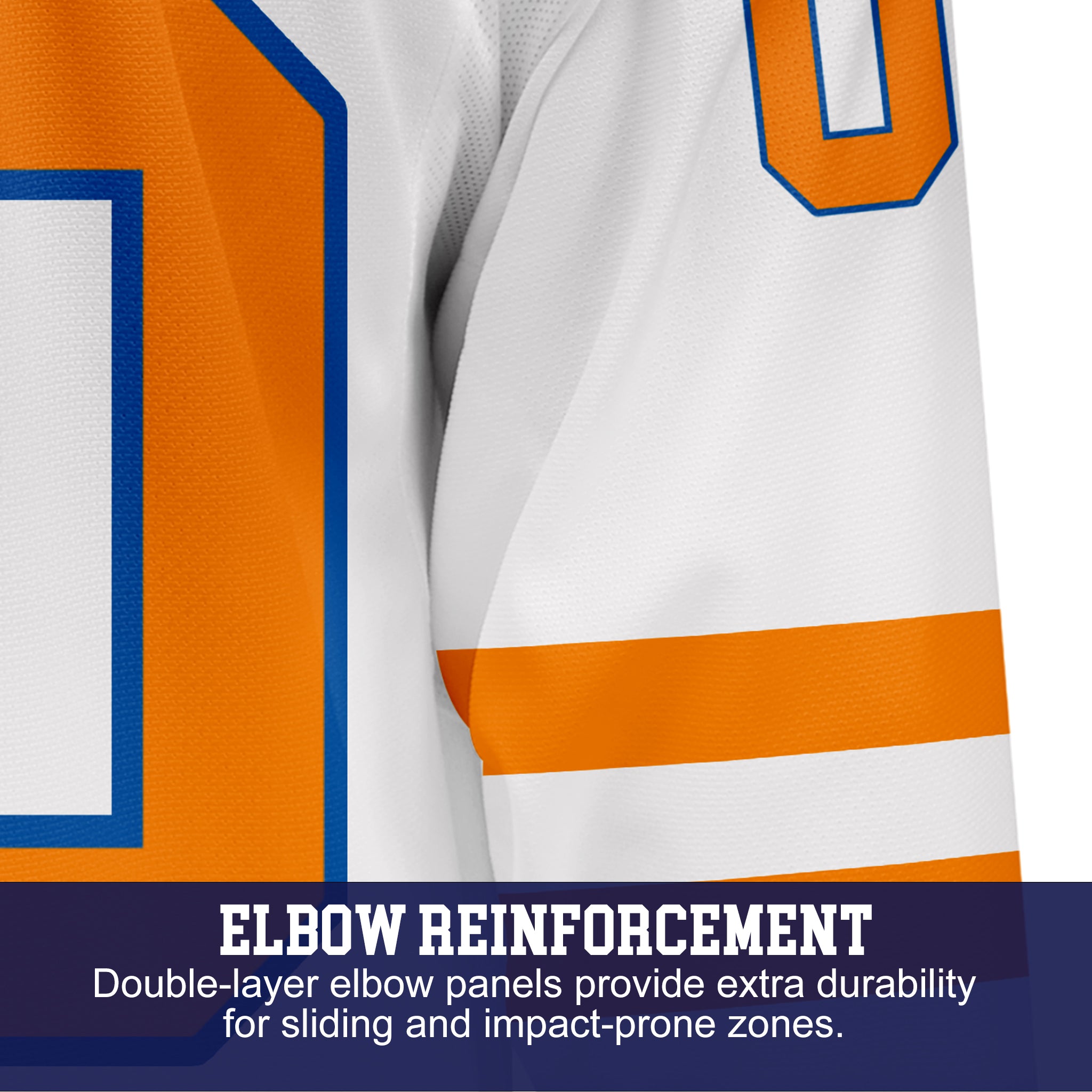 Custom Hockey Jersey Elite Pro EP-202 RoyalWhiteOrange