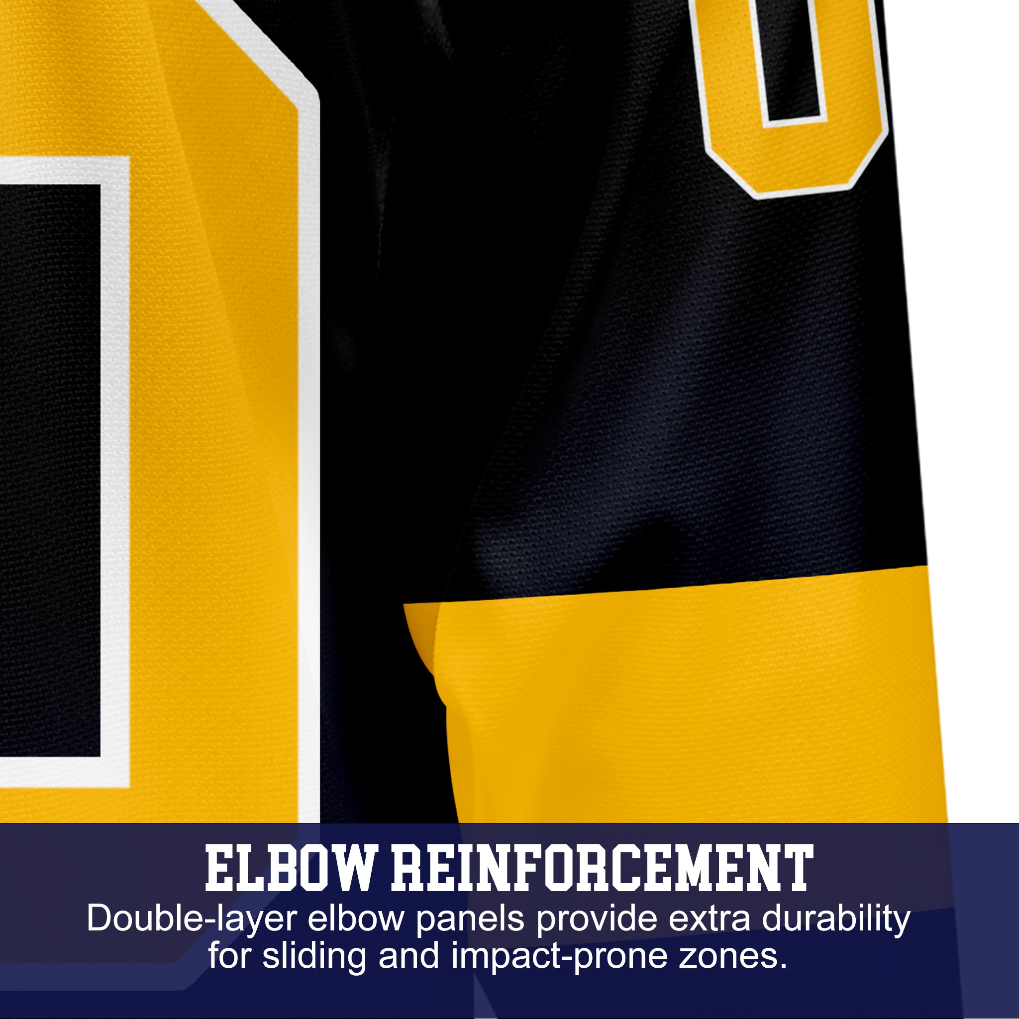 Custom Hockey Jersey Elite Pro EP-201 BlackGoldWhite