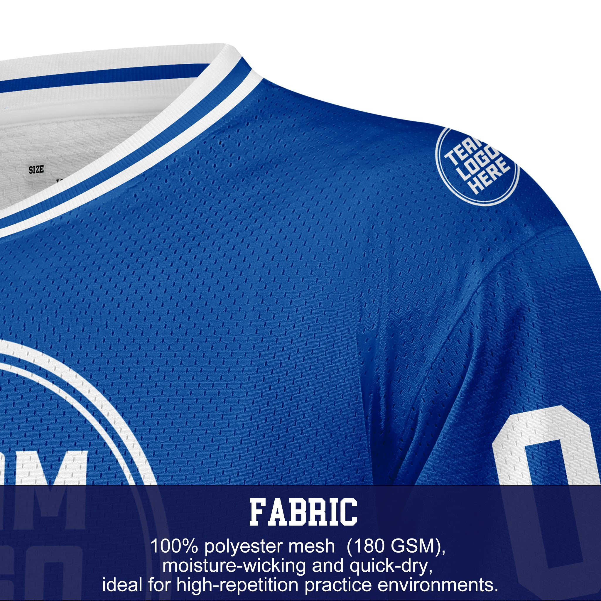 Custom Hockey Jersey Practice PS-103 RoyalWhite
