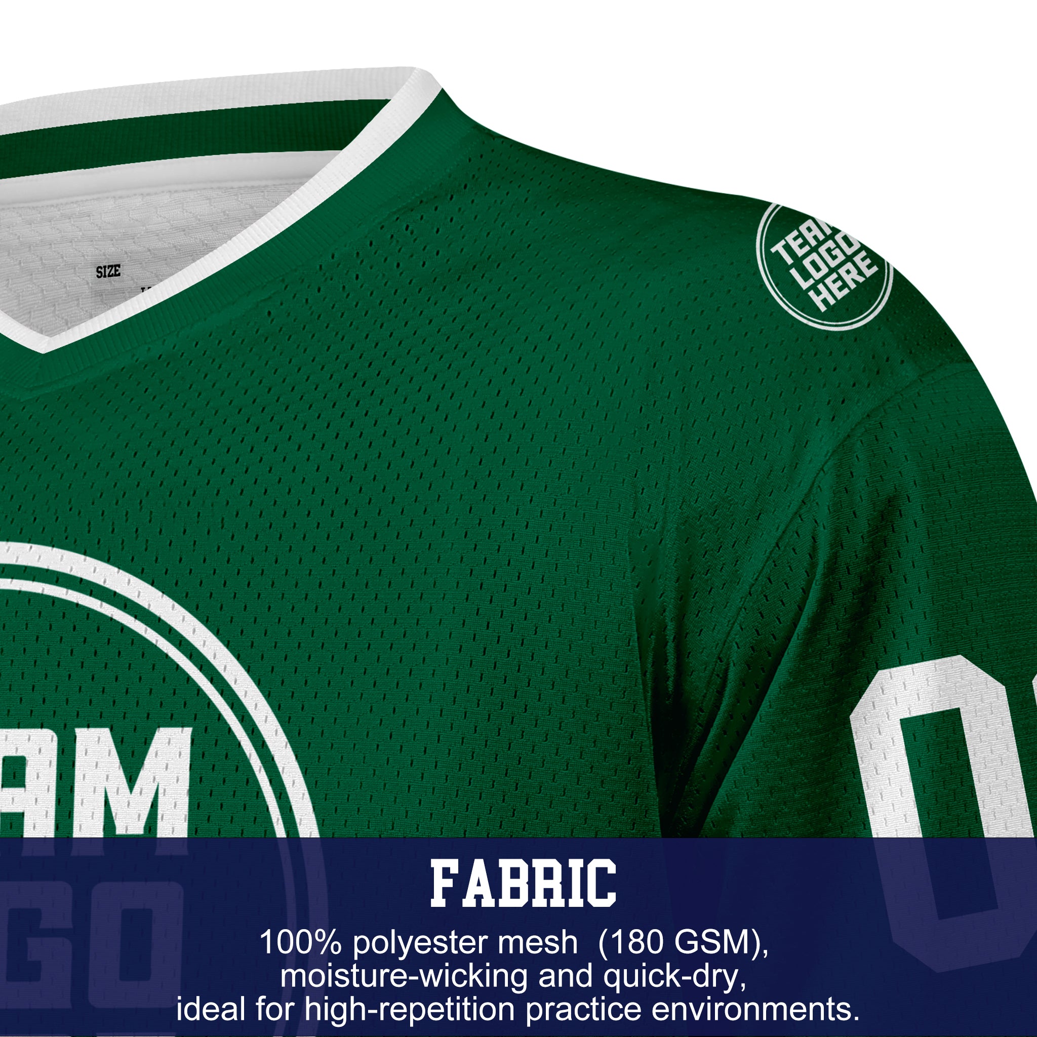 Custom Hockey Jersey Practice PS-101 GreenWhite