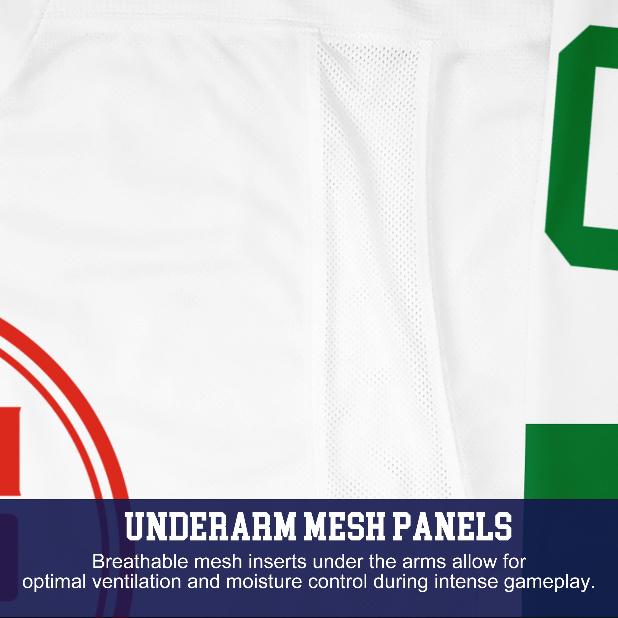 Custom Hockey Jersey Elite Pro EP-201 WhiteGreenRed