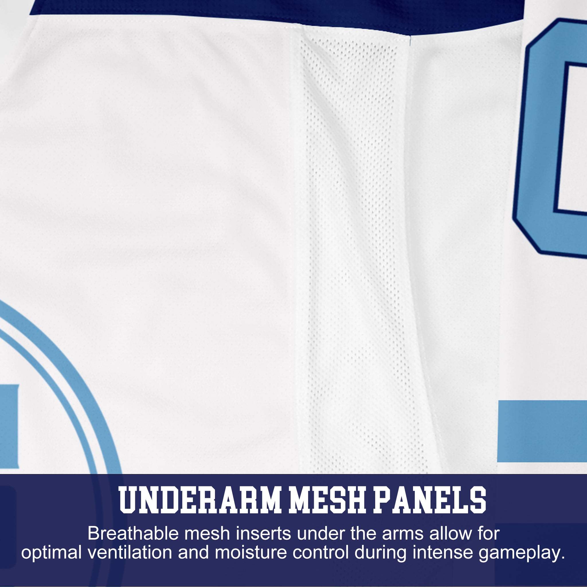 Custom Hockey Jersey Elite Pro EP-202 NavyWhiteBlue