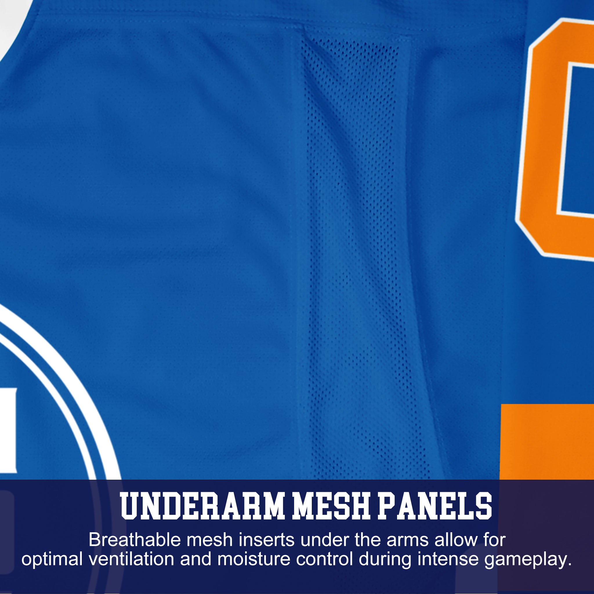 Custom Hockey Jersey Elite Pro EP-201 RoyalOrangeWhite
