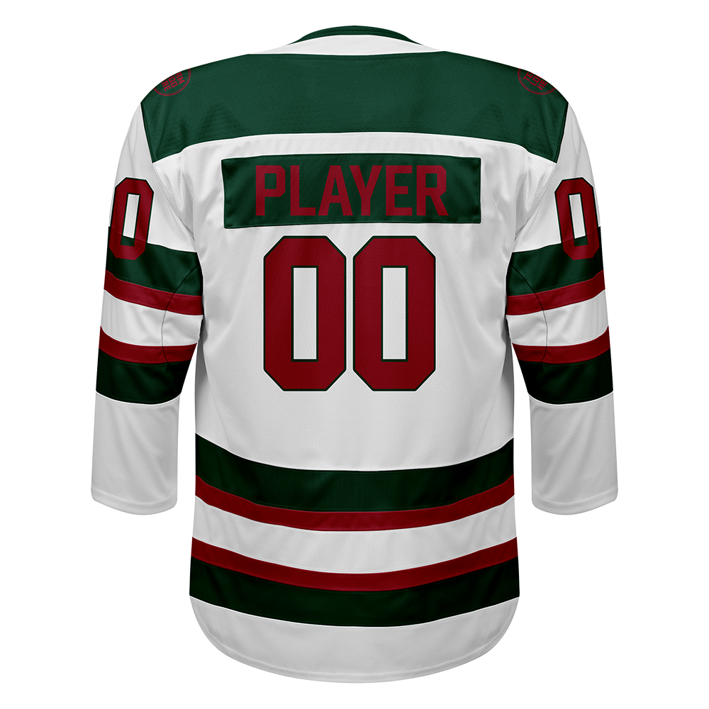 Custom Hockey Jersey Elite Pro EP-103 WhiteGreenRed