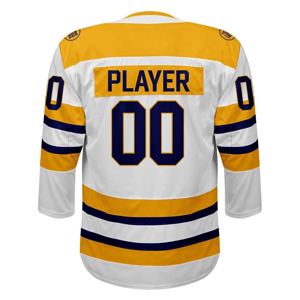 Custom Hockey Jersey Elite Pro EP-103 WhiteGoldNavy