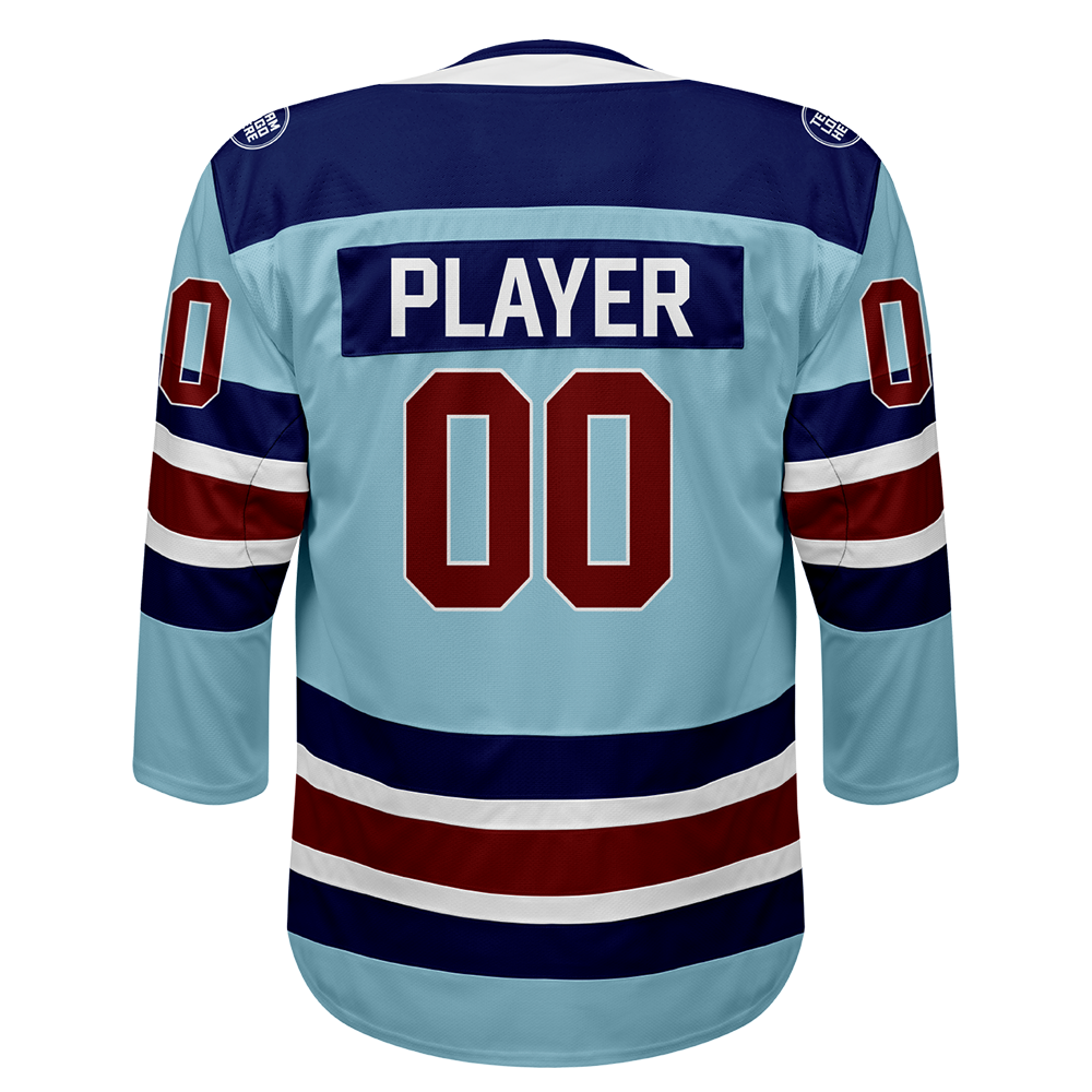 Custom Hockey Jersey Elite Pro EP-105 IceNavyWhiteRed