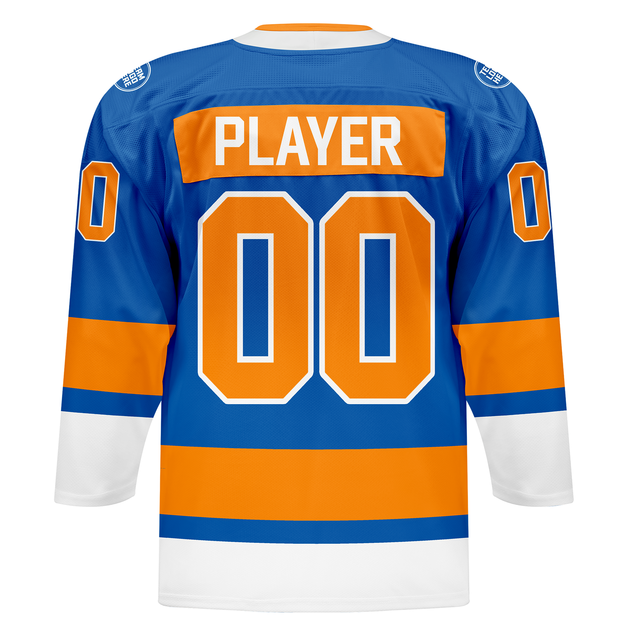 Custom Hockey Jersey Elite Pro EP-201 RoyalOrangeWhite