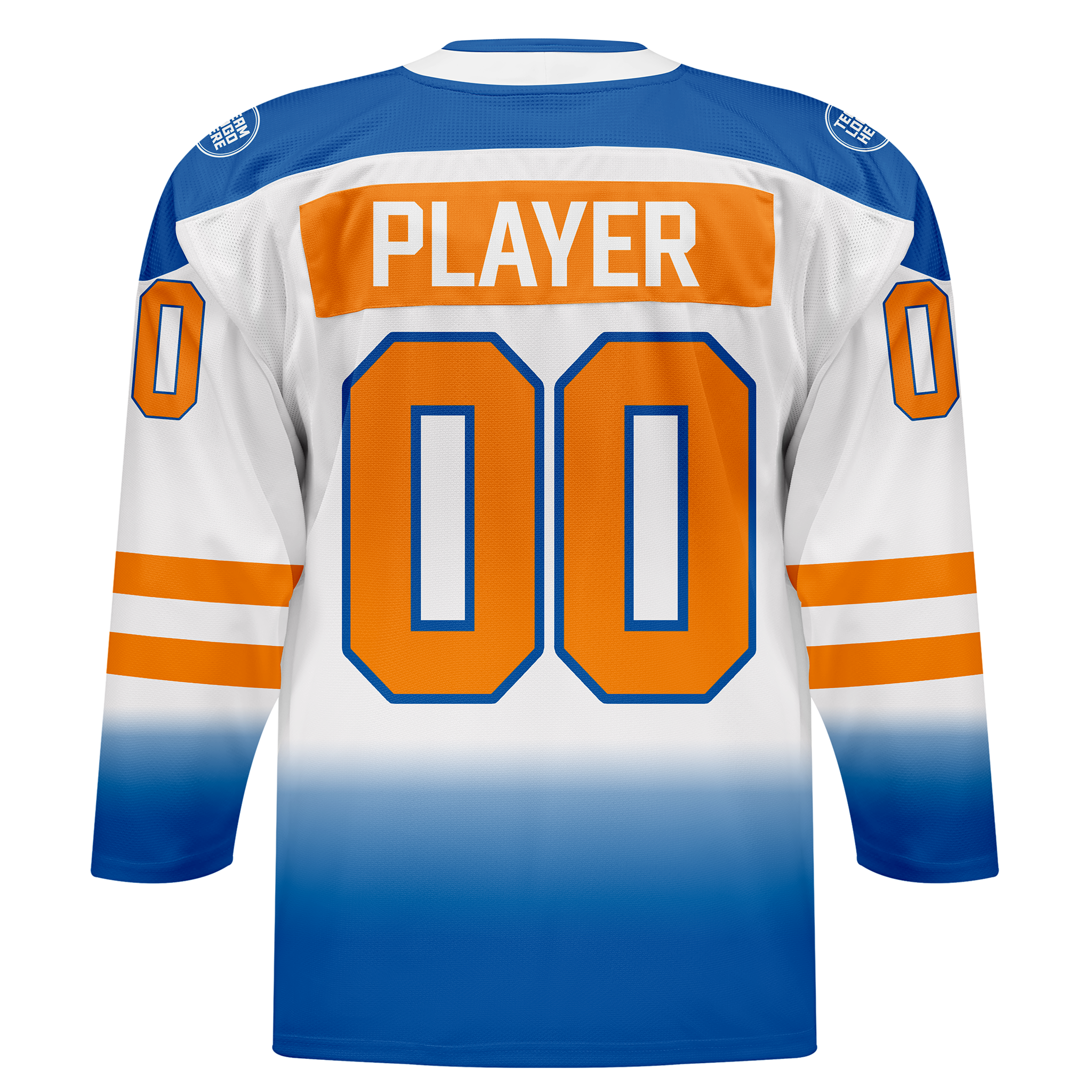Custom Hockey Jersey Elite Pro EP-202 RoyalWhiteOrange