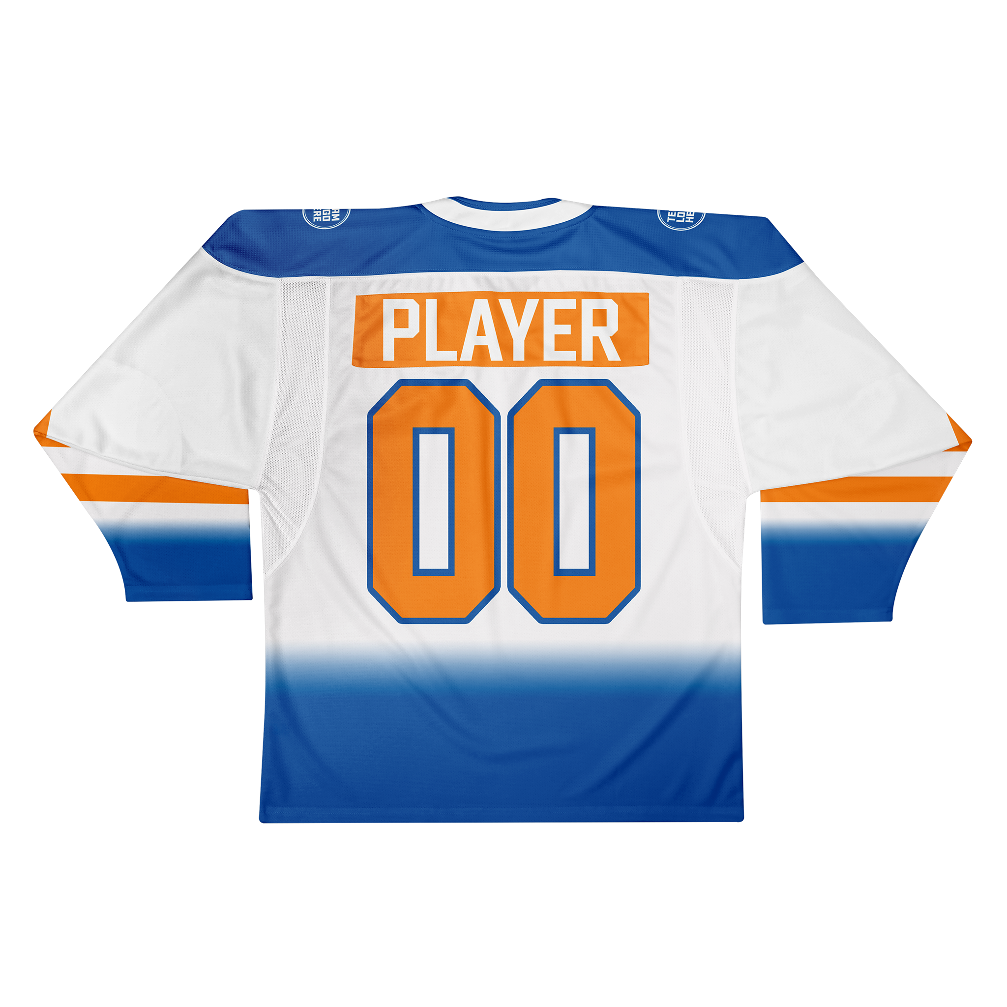 Custom Hockey Jersey Elite Pro EP-202 RoyalWhiteOrange