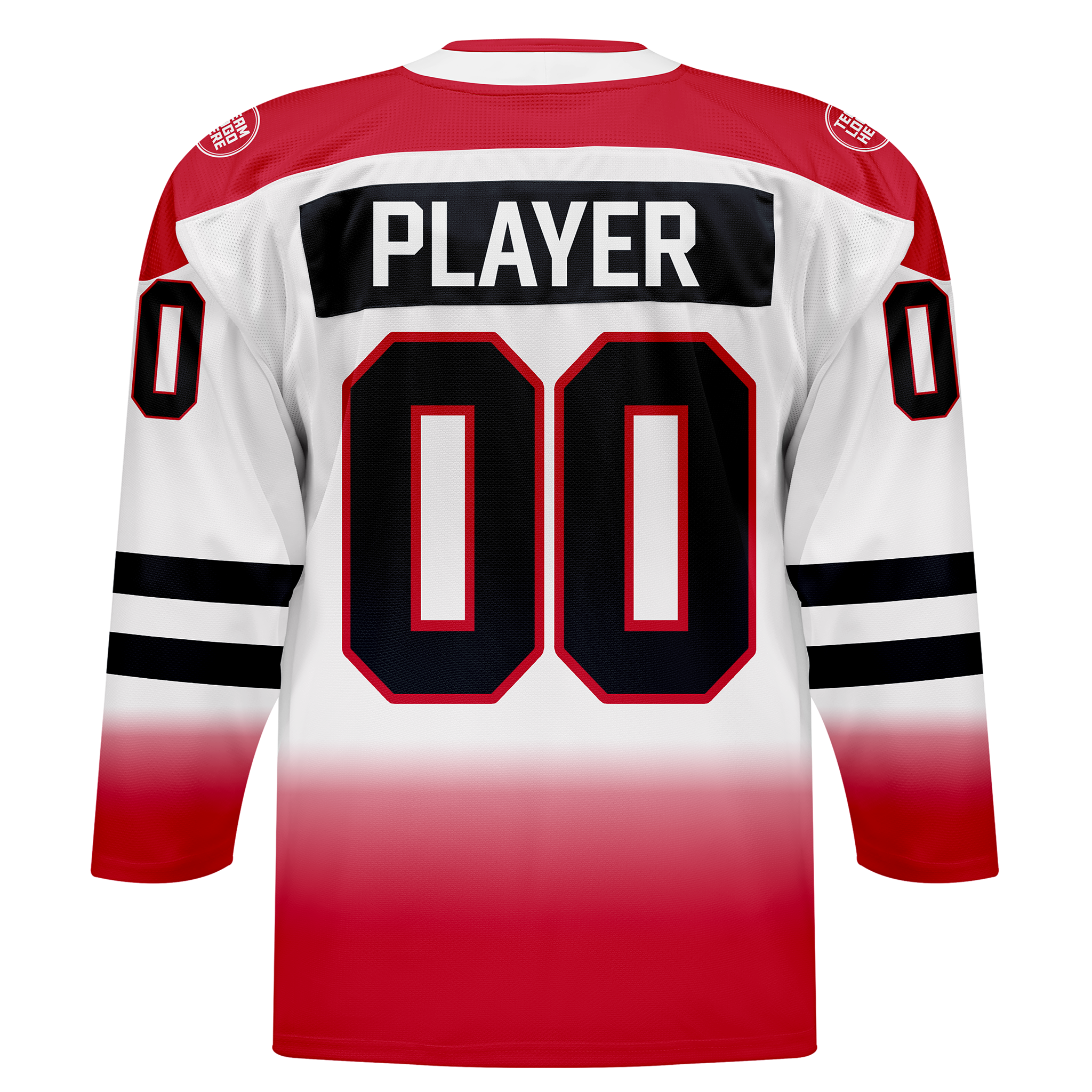 Custom Hockey Jersey Elite Pro EP-202 RedWhiteBlack