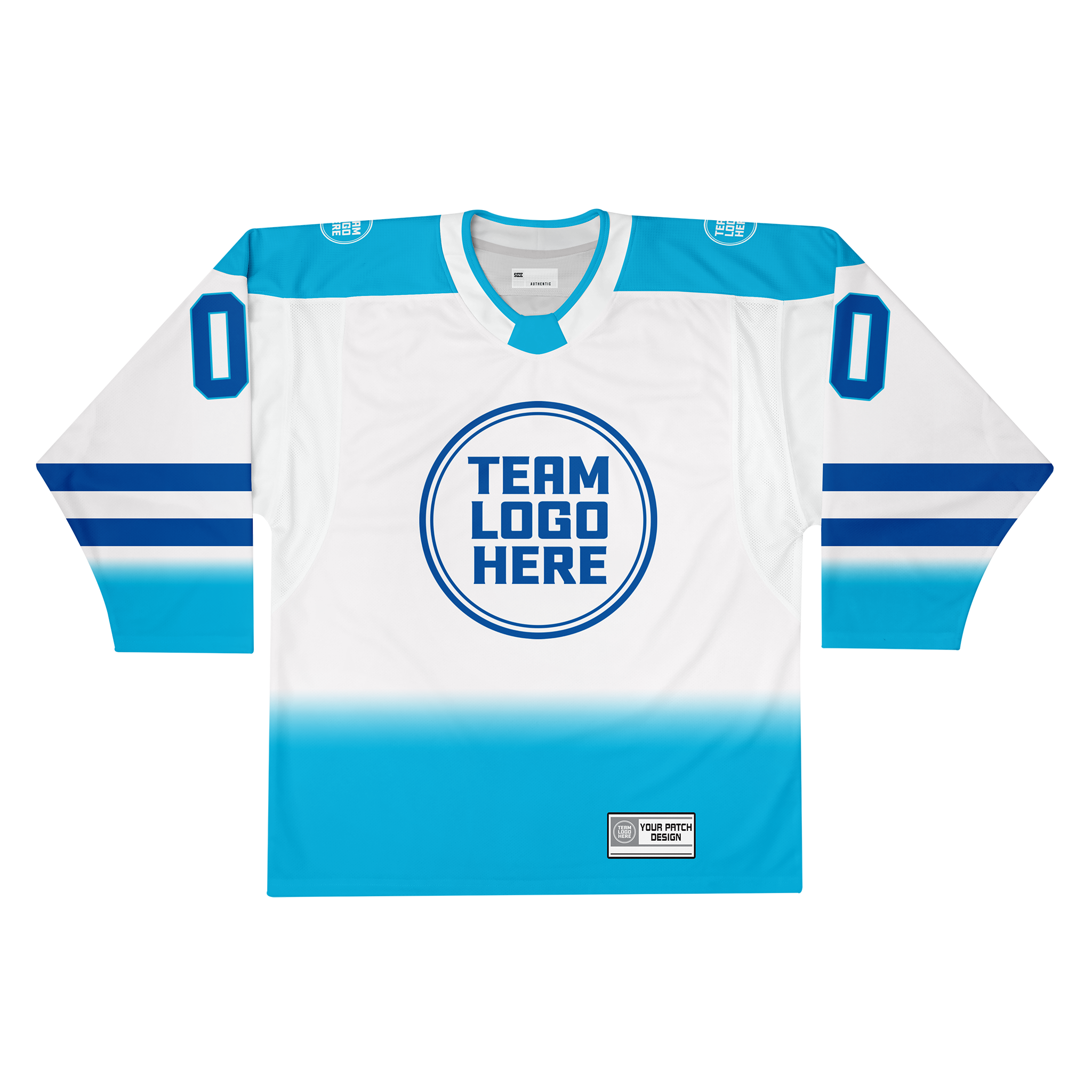 Custom Hockey Jersey Elite Pro EP-202 SkyWhiteRoyal