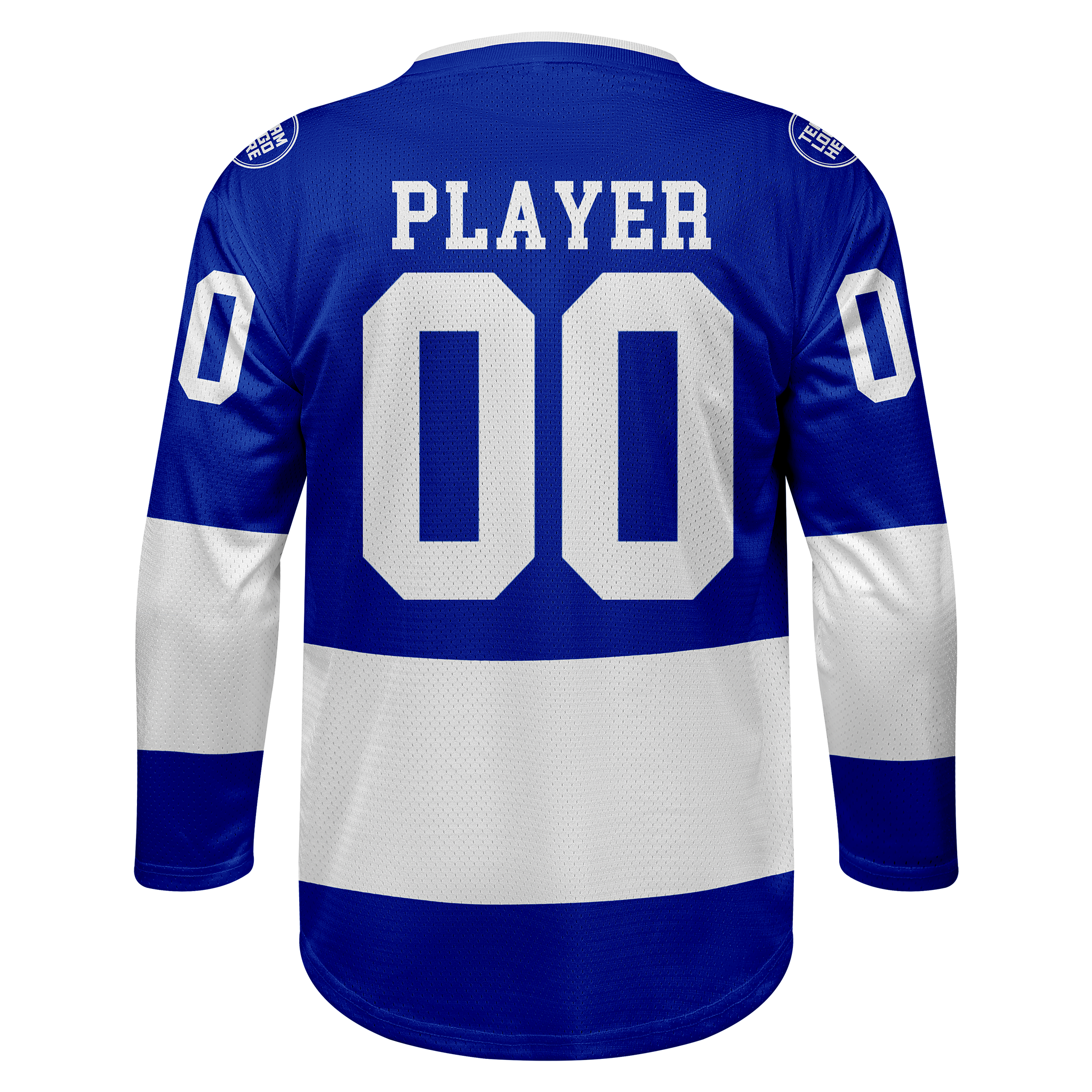 Custom Hockey Jersey Practice PS-101 RoyalWhite