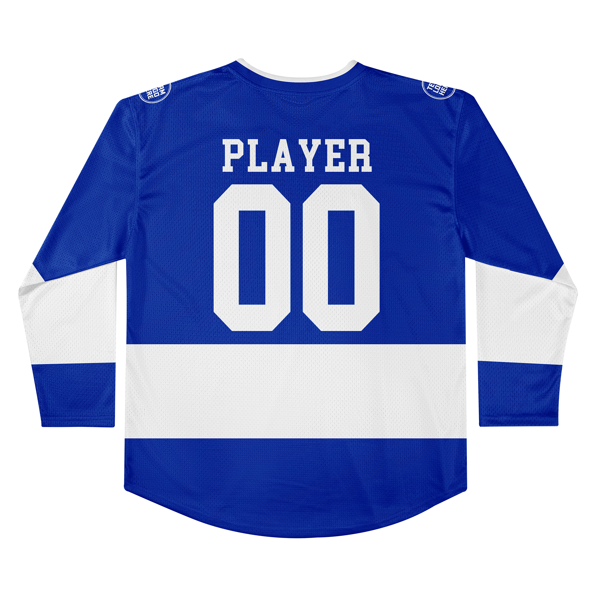 Custom Hockey Jersey Practice PS-101 RoyalWhite