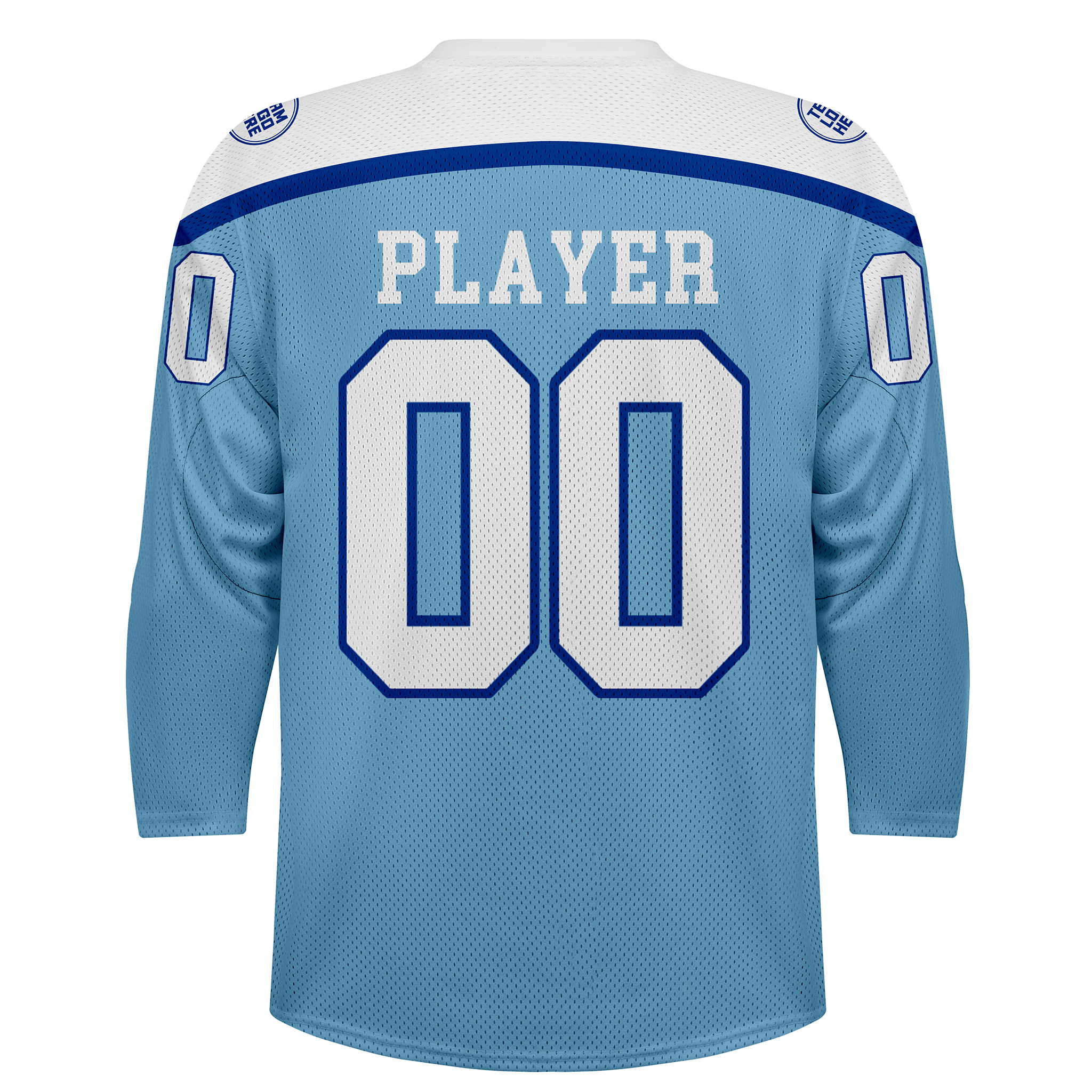 Custom Hockey Jersey Practice PS-301 IceWhiteRoyal