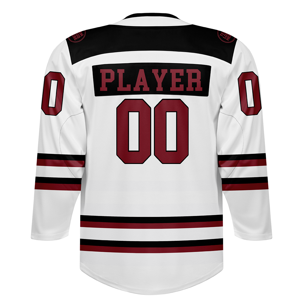 Custom Hockey Jersey Varsity Teamwear VT-101 WhiteBlackRed