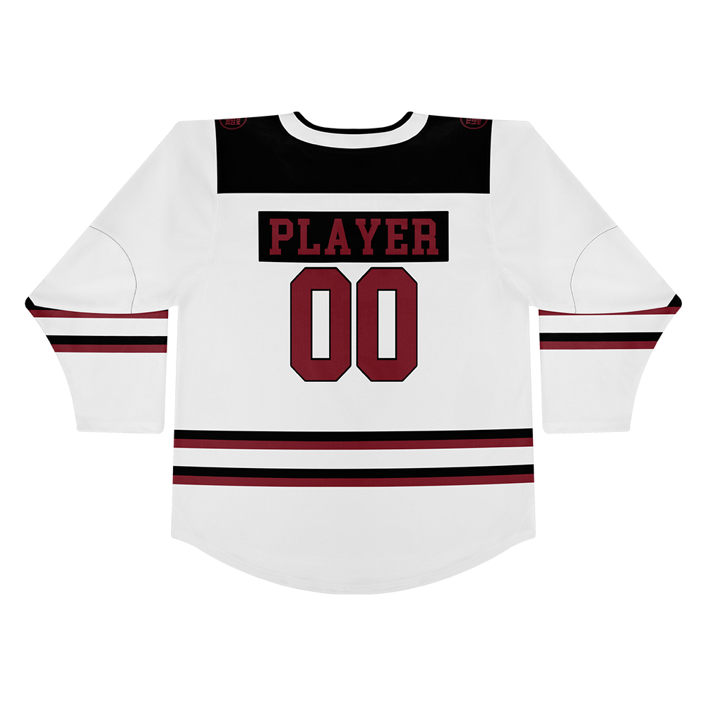 Custom Hockey Jersey Varsity Teamwear VT-101 WhiteBlackRed