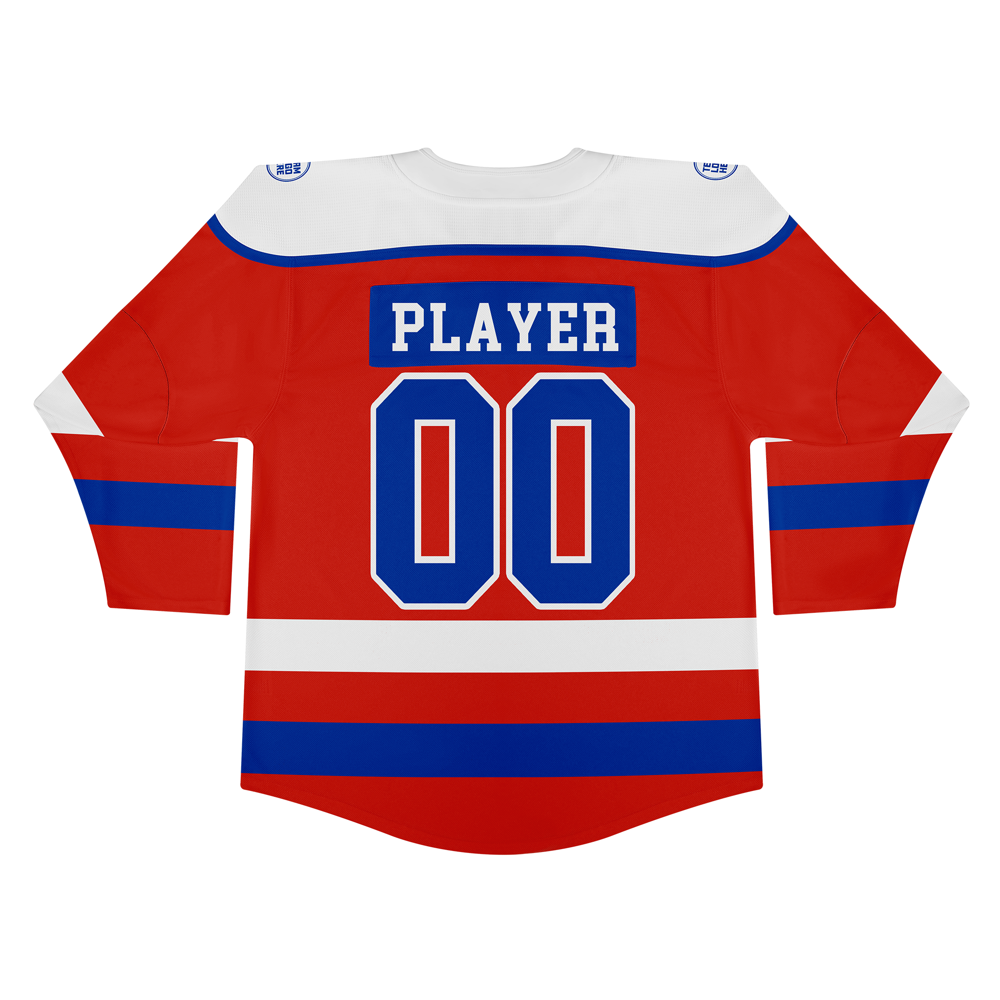 Custom Hockey Jersey Varsity Teamwear VT-208 RedWhiteBlue