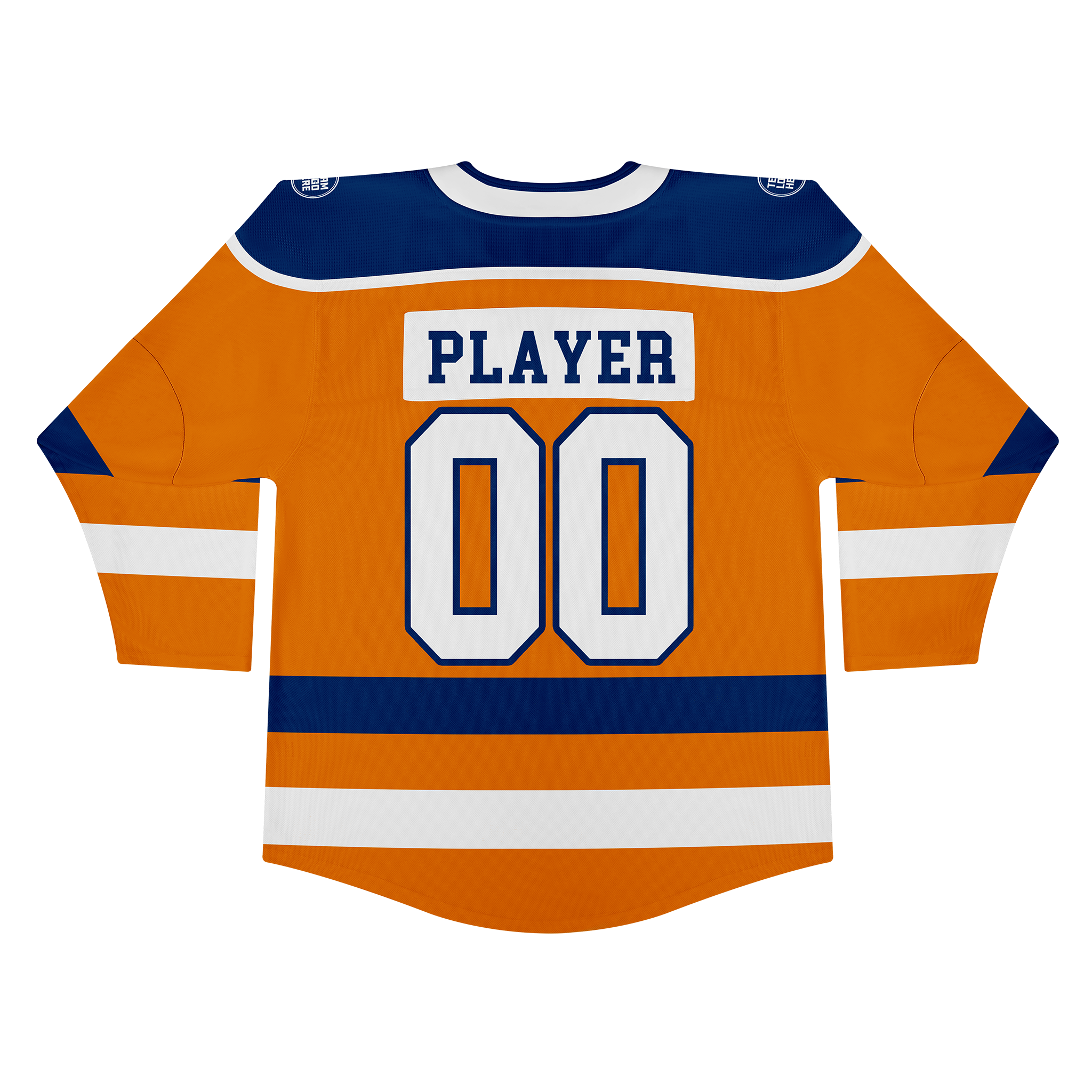 Custom Hockey Jersey Varsity Teamwear VT-208 OrangeNavyWhite