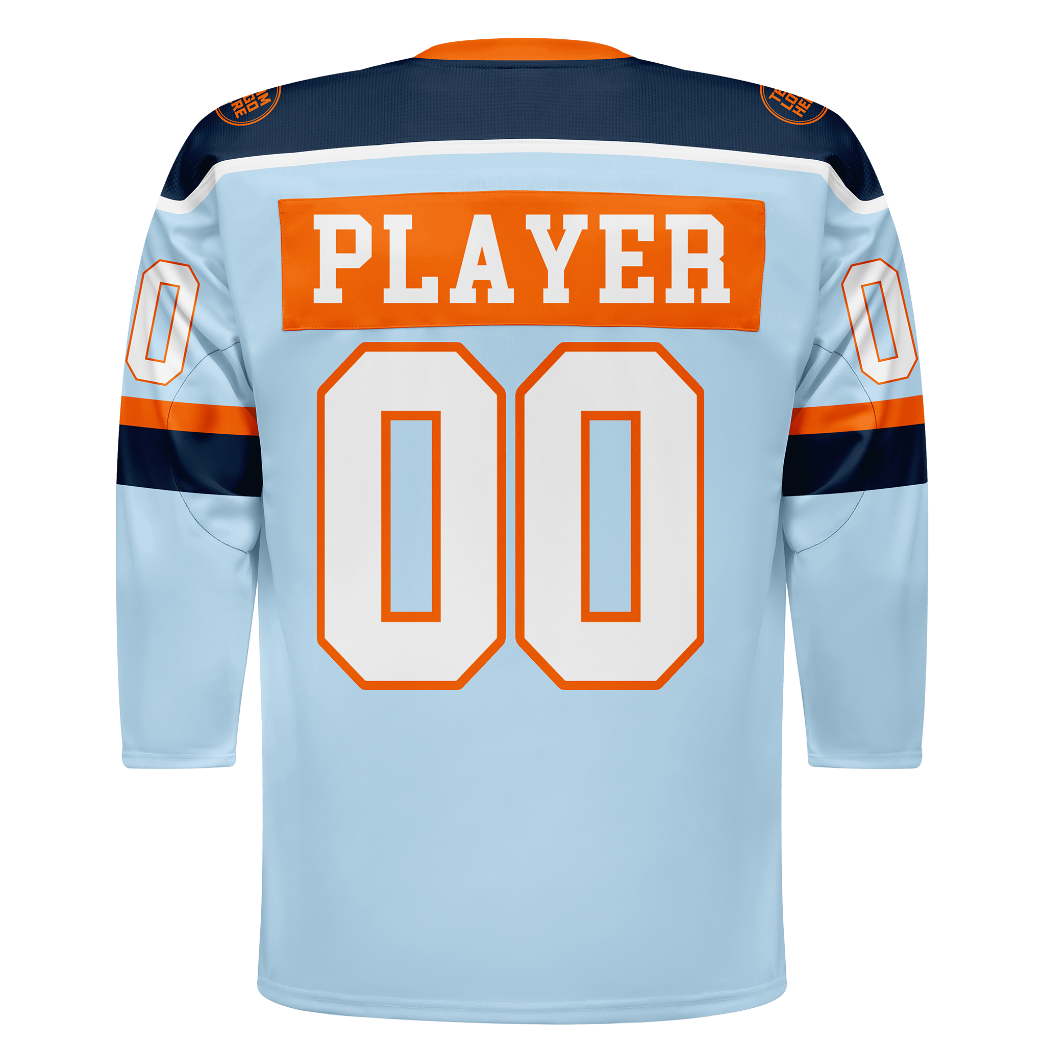 Custom Hockey Jersey Varsity Teamwear VT-302 IceNavyWhiteOrange