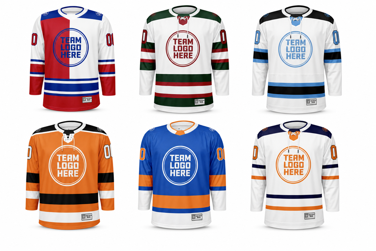 Custom Hockey Jerseys for Teams, Clubs, and Leagues
