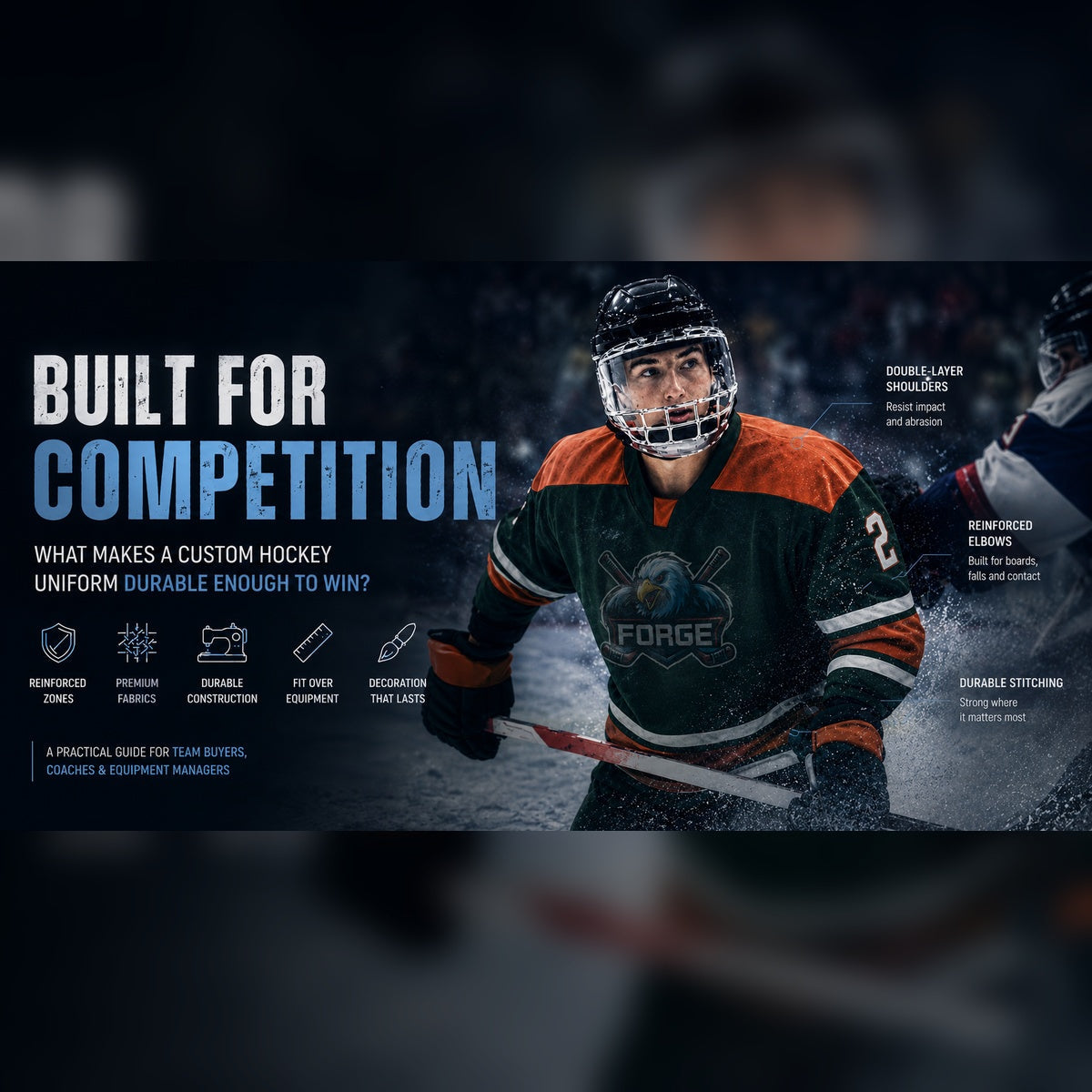 What Makes a Custom Hockey Jersey Durable Enough for Competition?