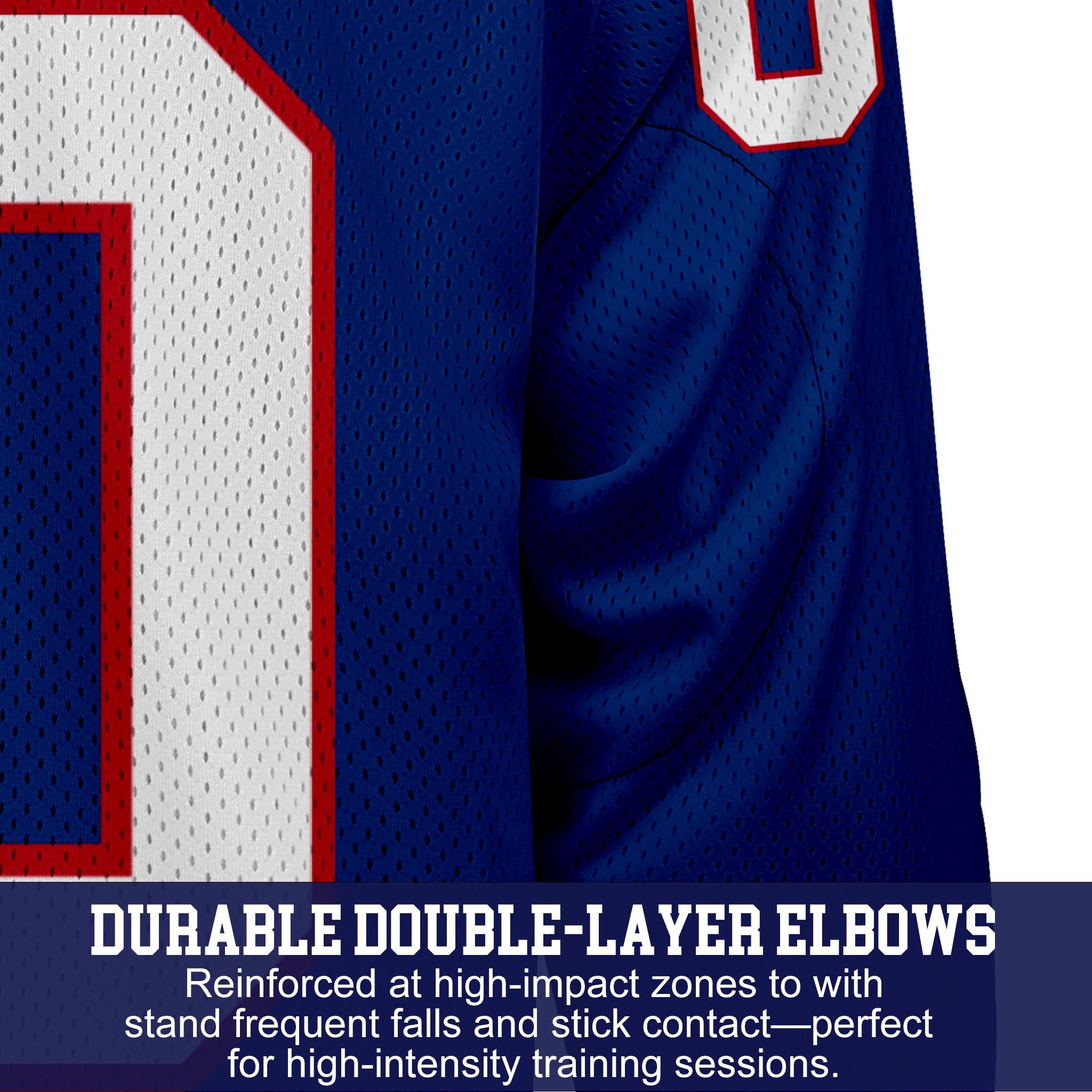 Custom Hockey Jersey Practice  PS-301 BlueWhiteRed