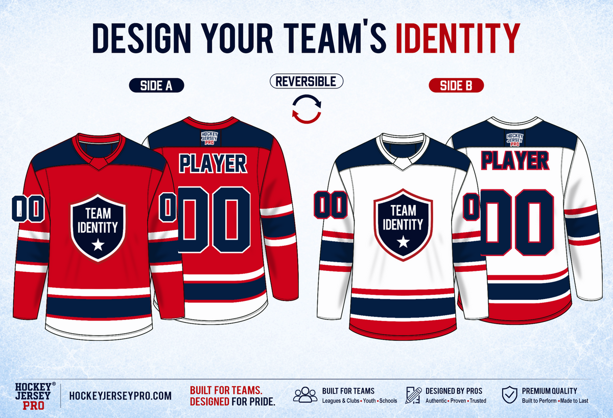Custom Reversible  Hockey Jerseys
