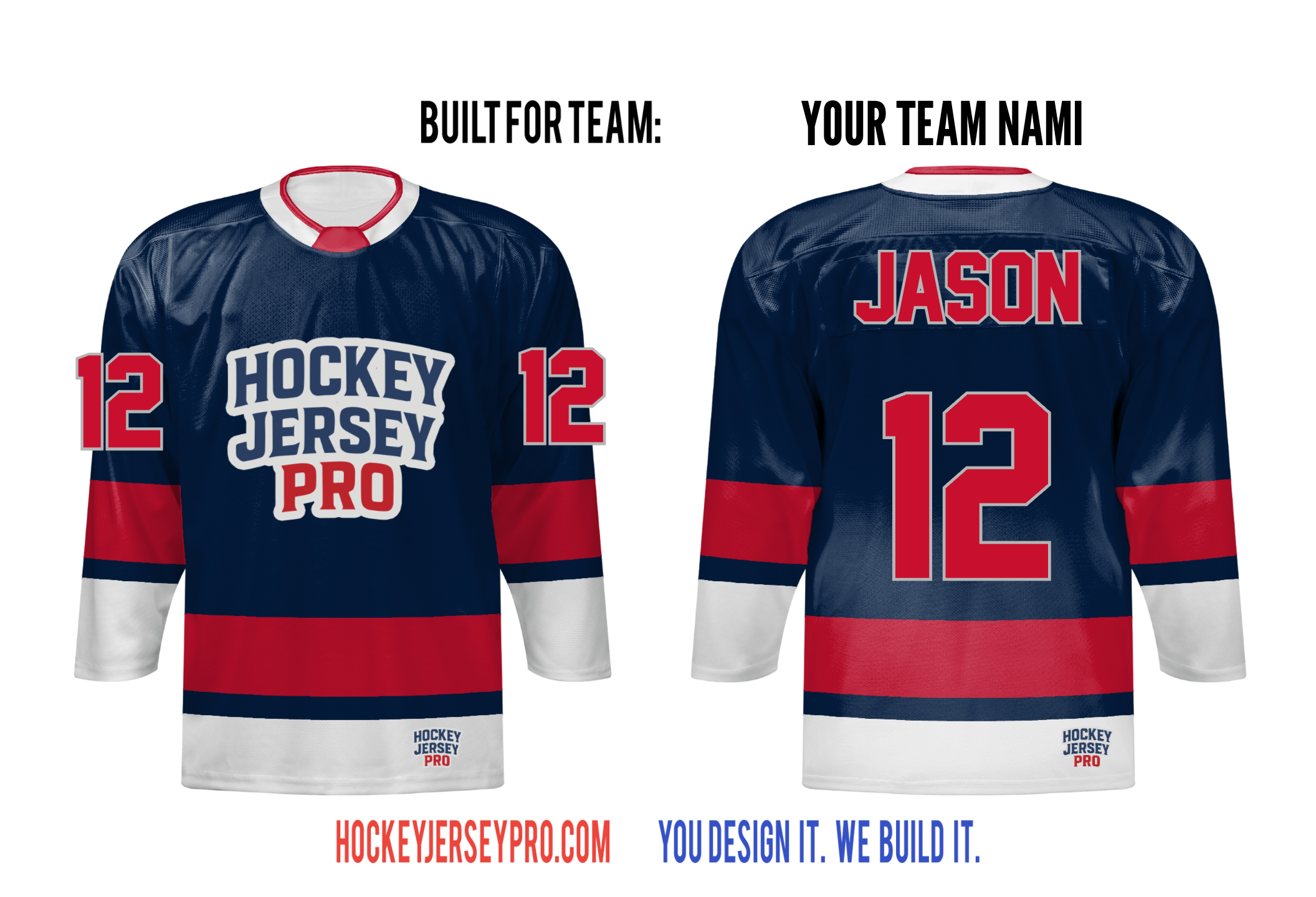 EP-201 Navy/Red/White