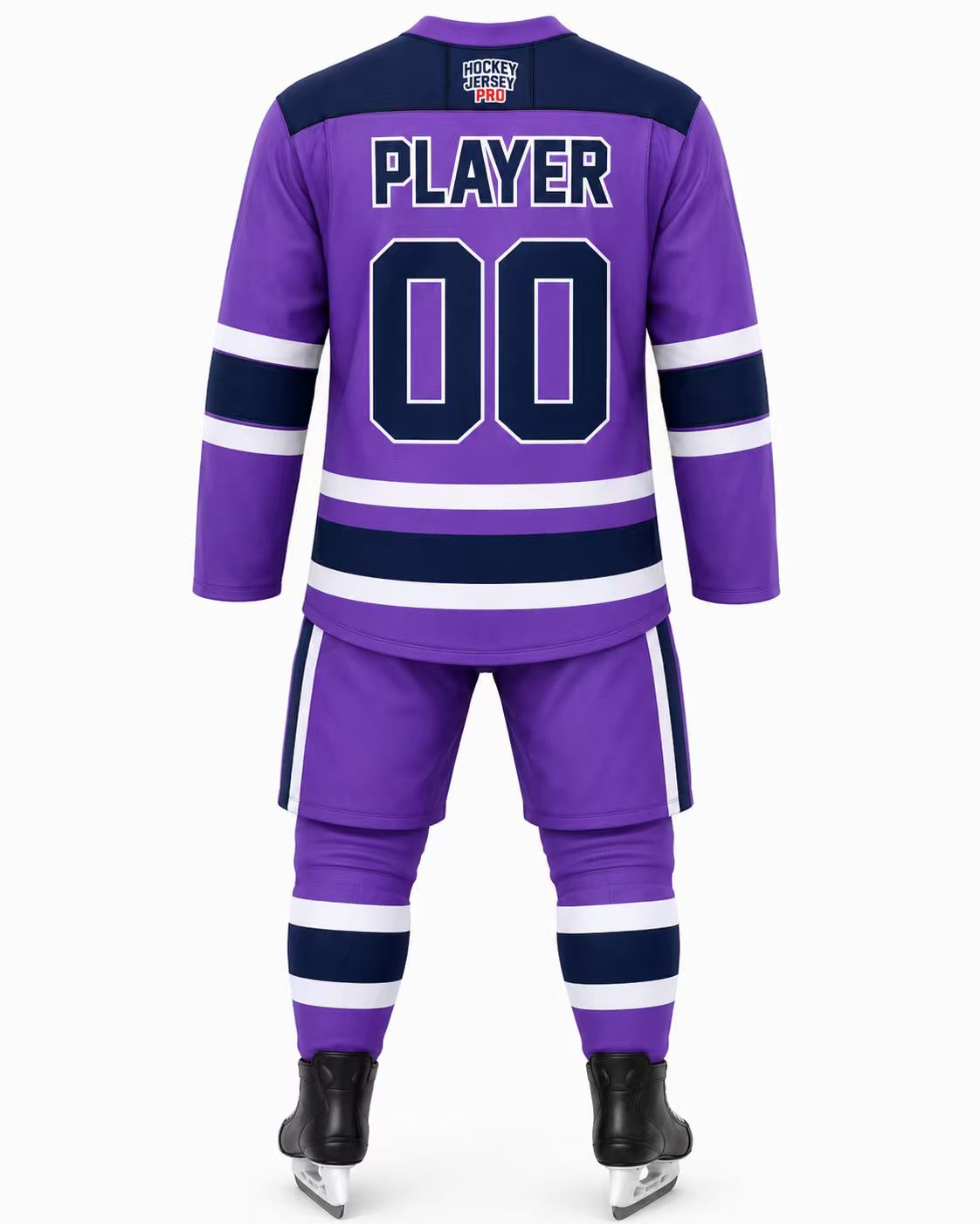 Royal Violet Custom Hockey Uniform Set