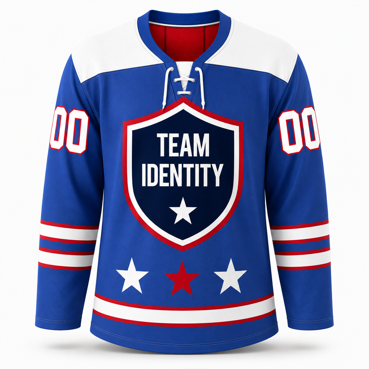 Patriot Shield Custom Hockey Jersey