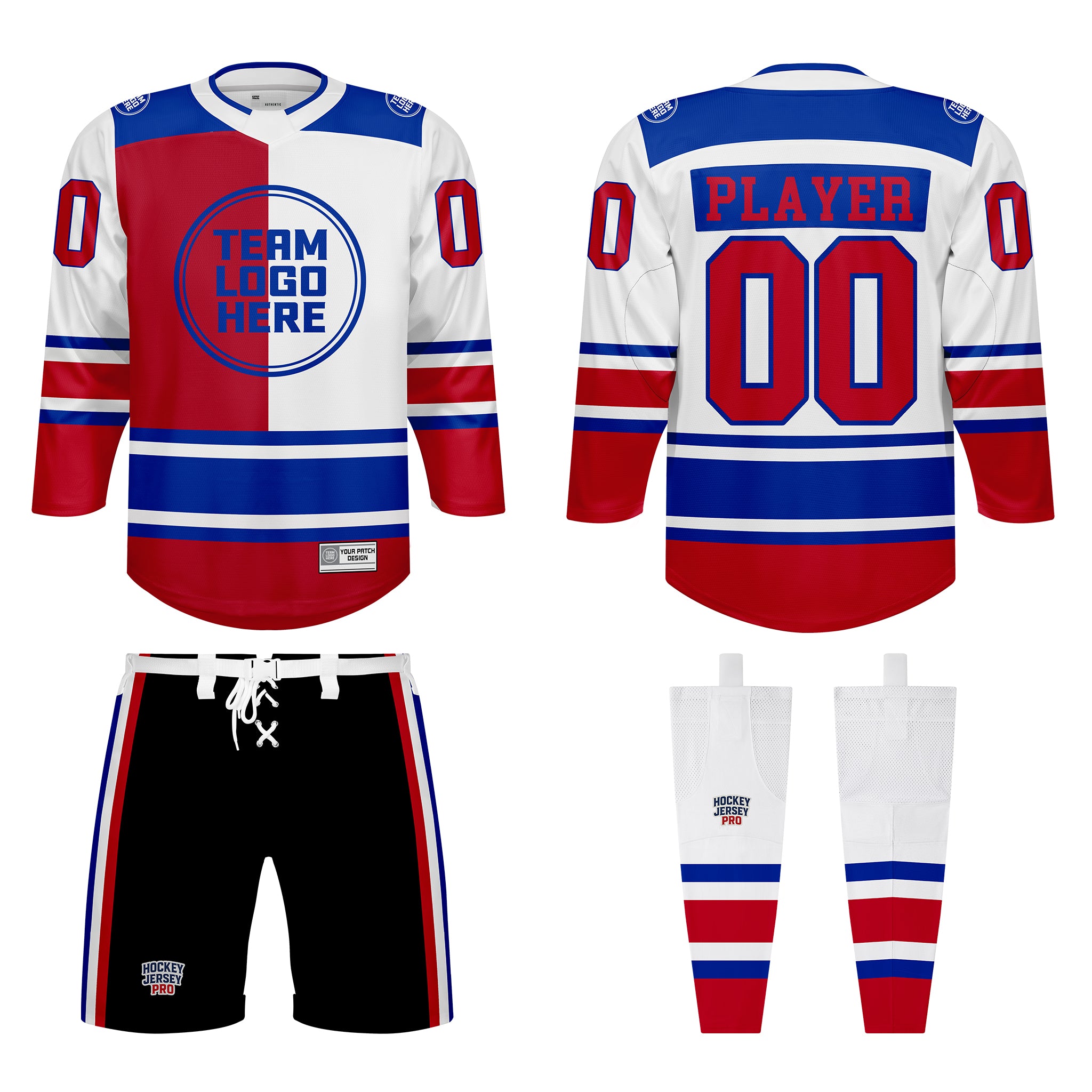 Custom Hockey Uniform Set – Denali Series DNSU-102