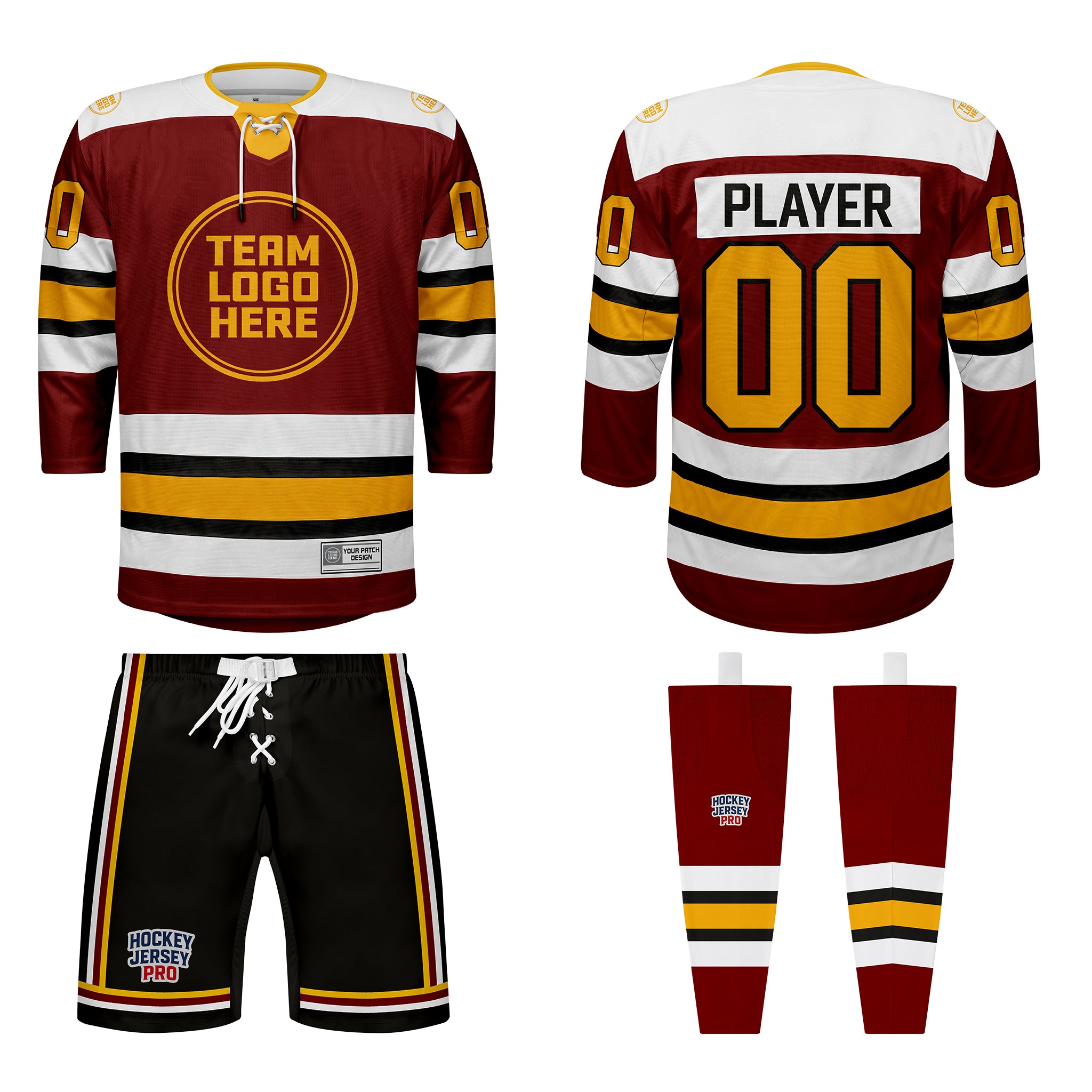 DNMU-305 Custom Hockey Uniform Set