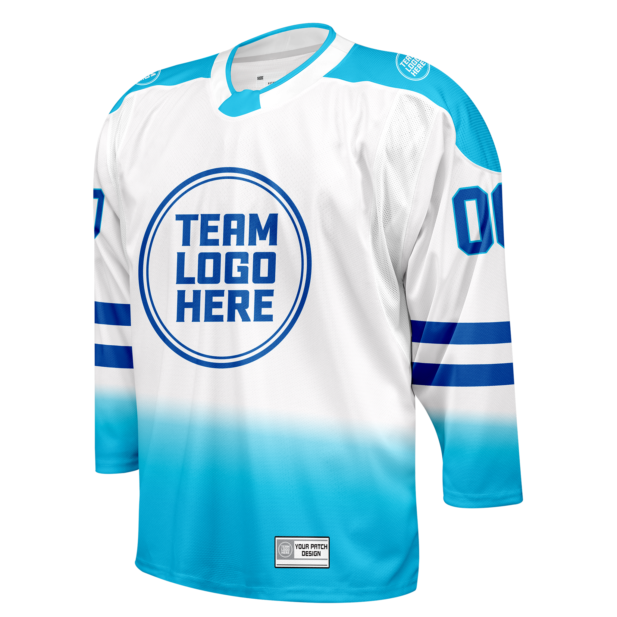 Custom Hockey Jersey Elite Pro  EP-202 SkyWhiteRoyal